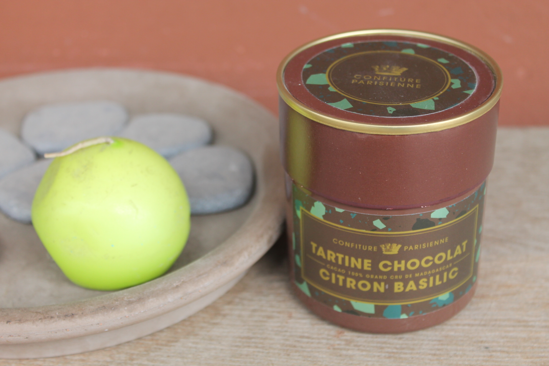 CONFITURE PARISIENNE - Tartine chocolat citron basilic