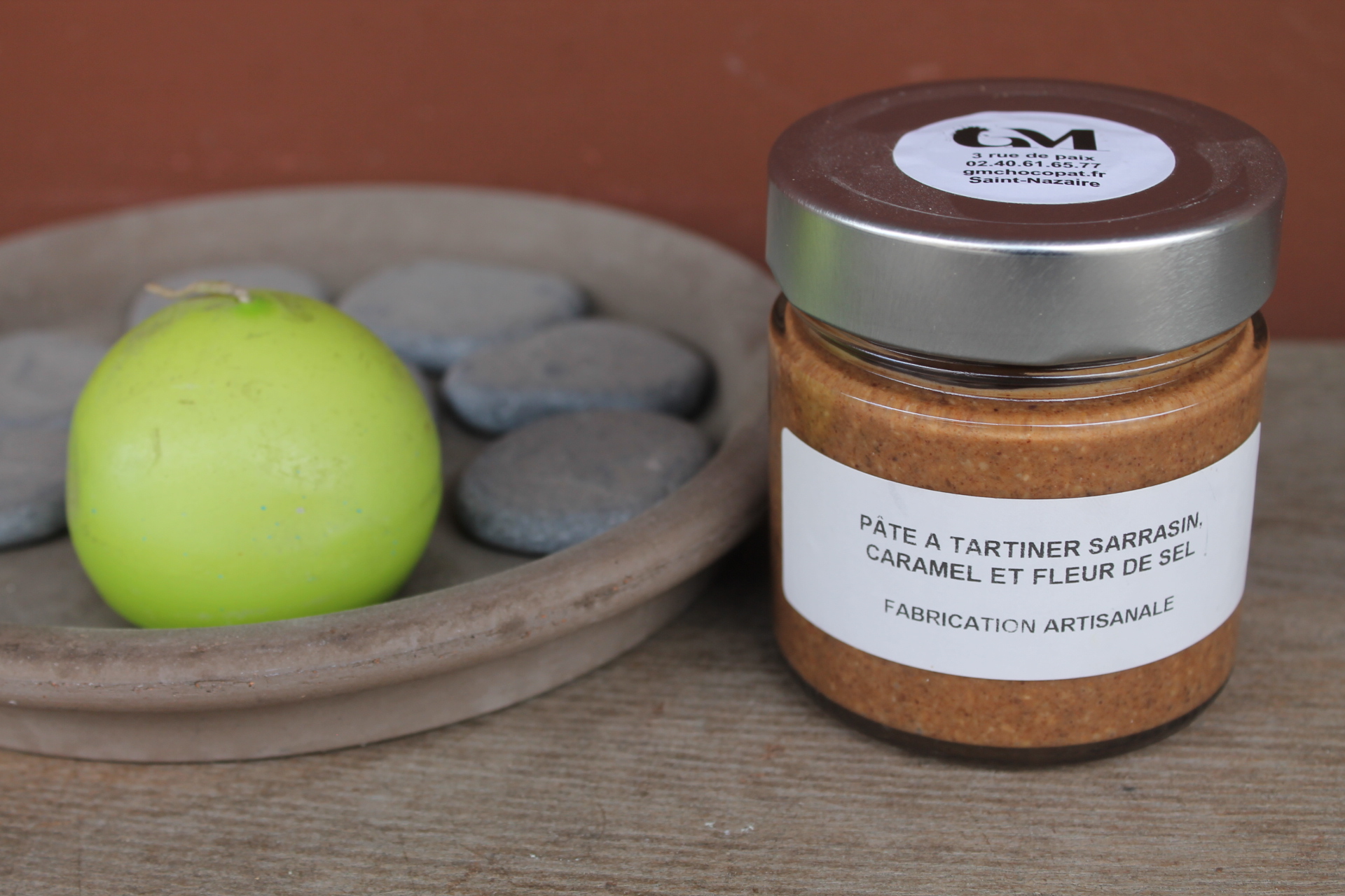 GM - Pâte à tartiner sarrasin, caramel et fleur de sel
