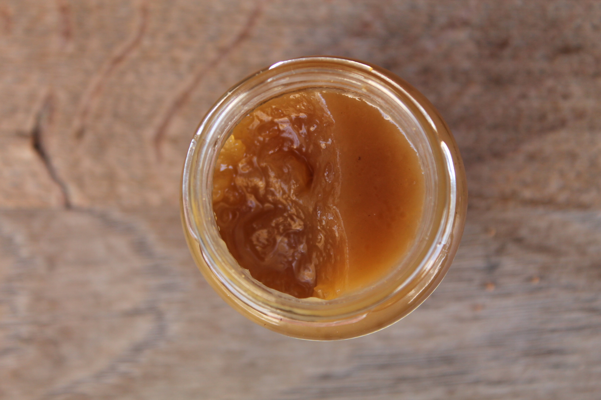 Les Fruitées de Mamie - confiture poire caramel beurre salé texture 