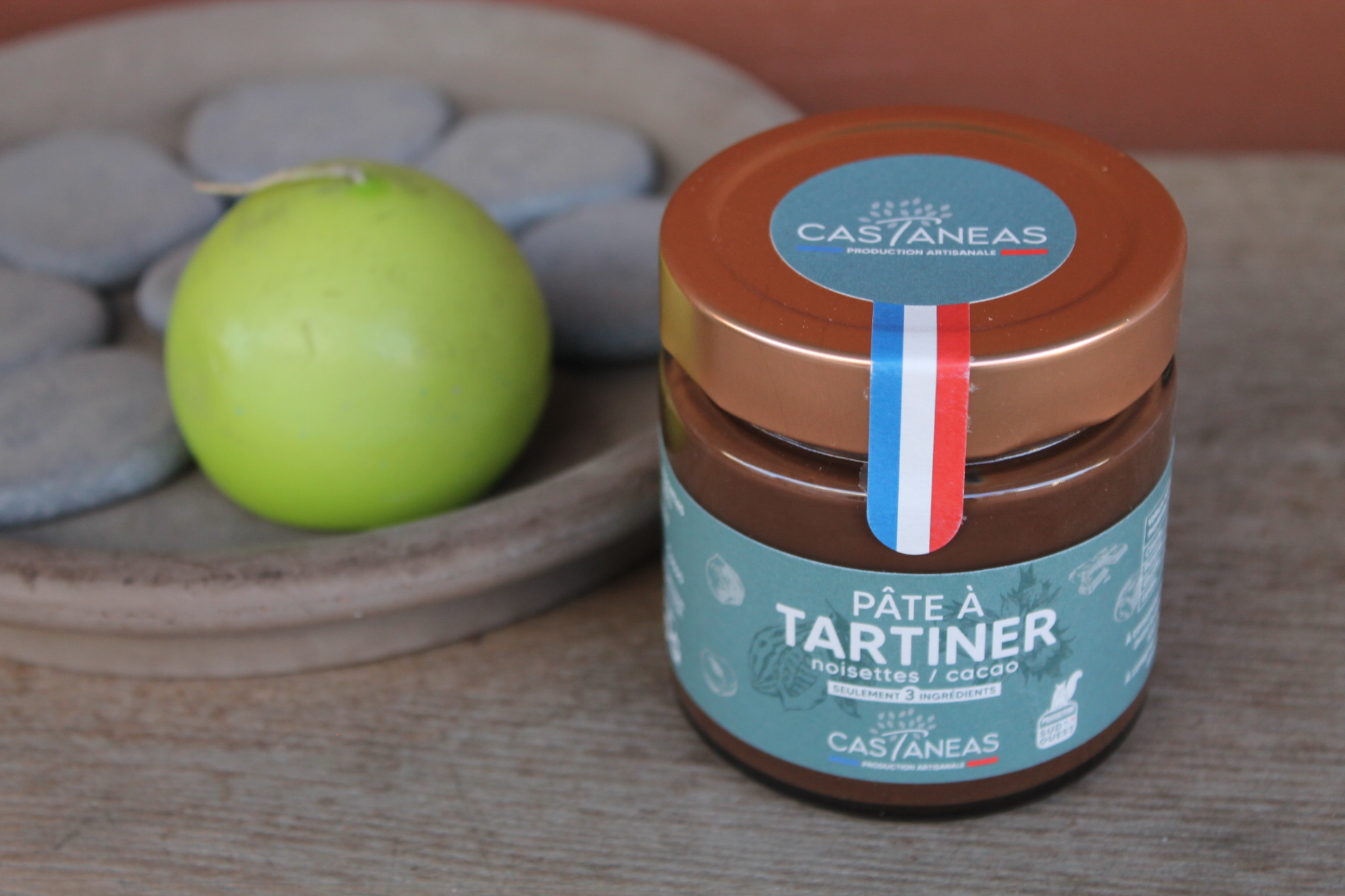 CASTANEAS - Pâte à tartiner noisettes-cacao 