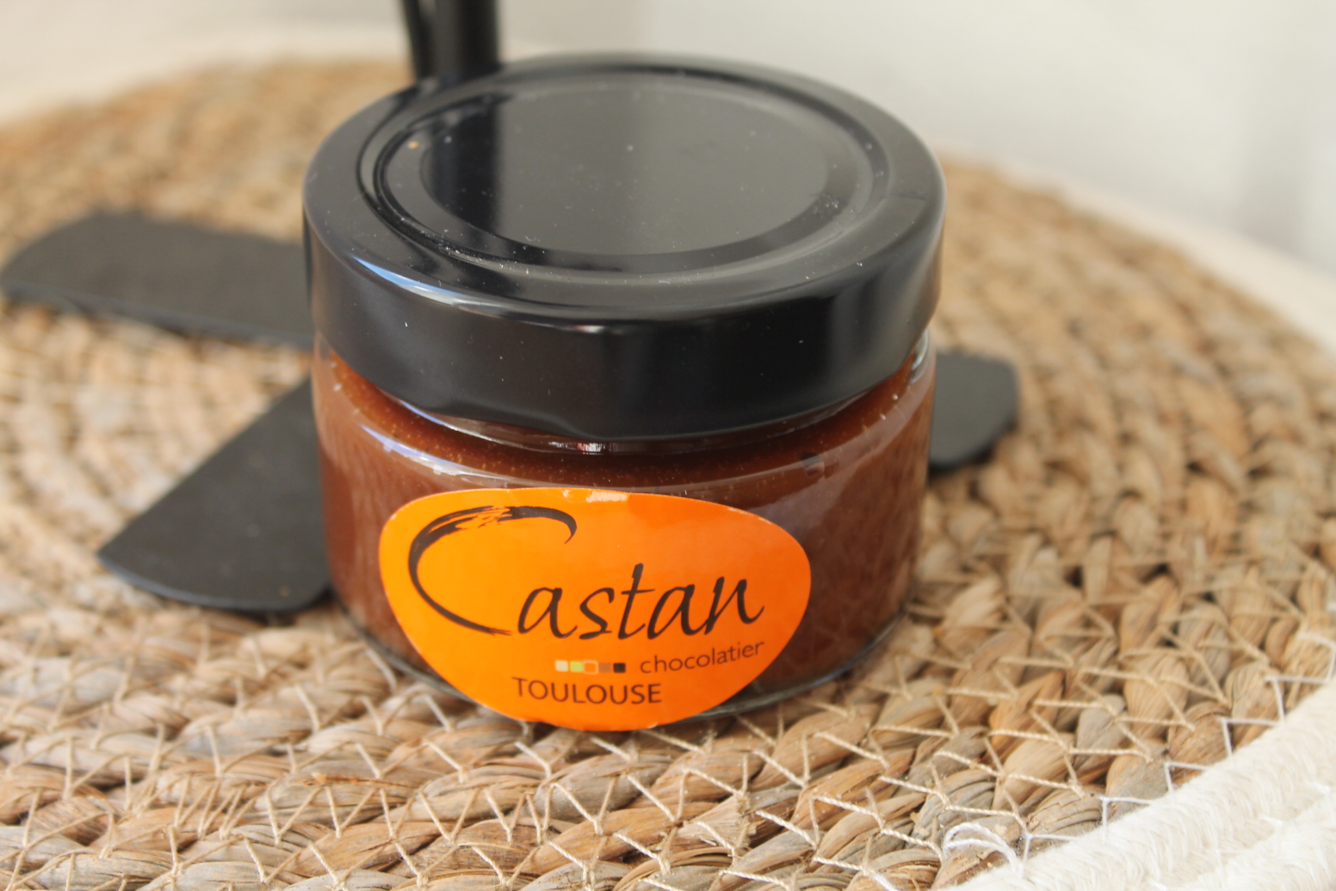 CASTAN CHOCOLATIER - Pâte Caramel Citron-Safran