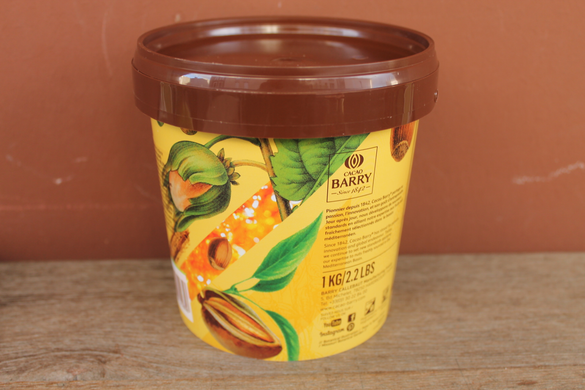 CACAO BARRY - Praliné 70% Pistache