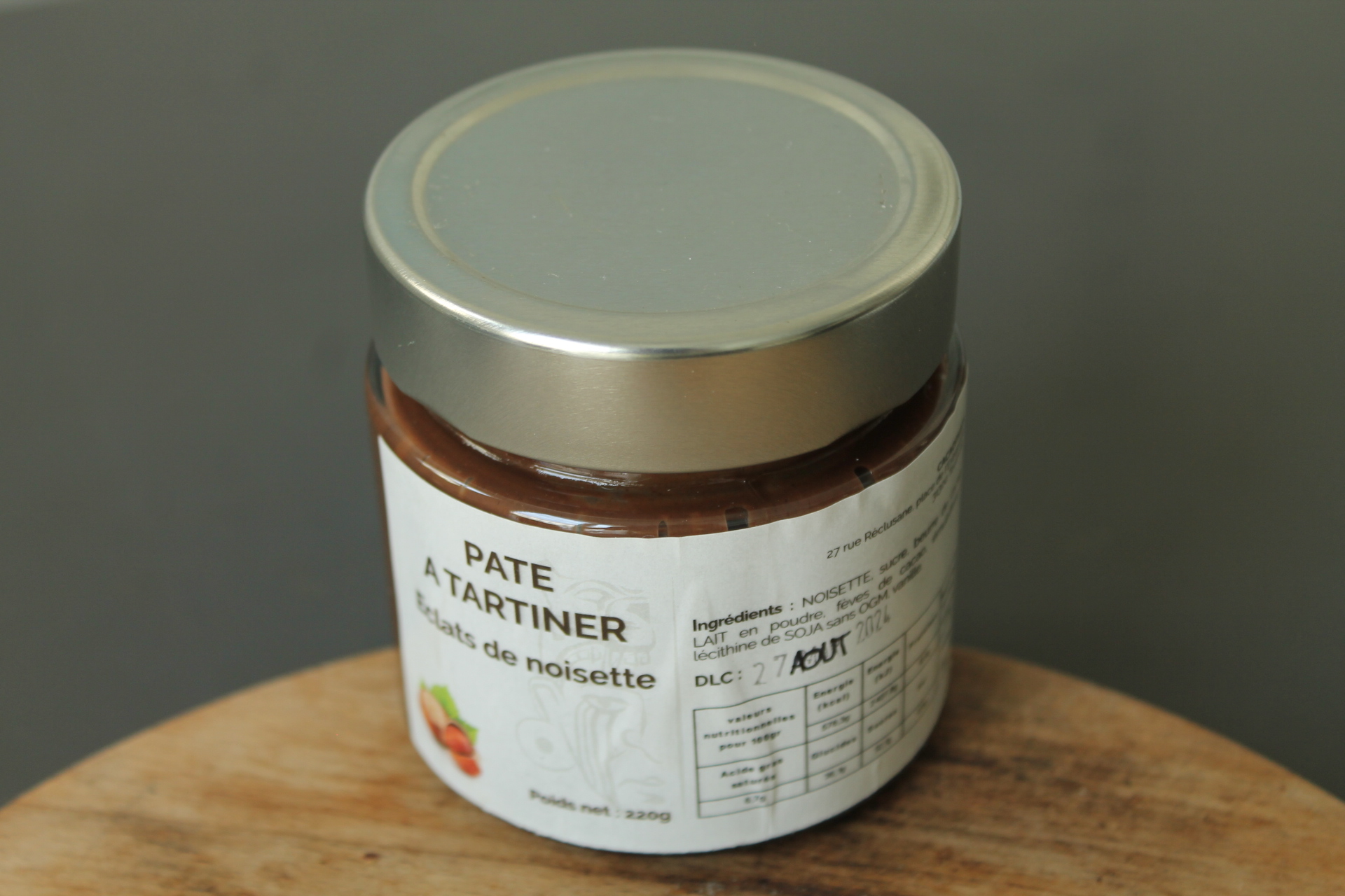 LES GALERIES DU CACAOFAGES – Pâte à tartiner  aux éclats de noisette 