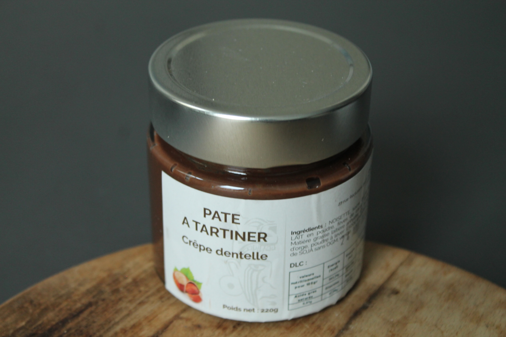 LES GALERIES DU CACAOFAGES – Pâte à tartiner  crêpe dentelle 