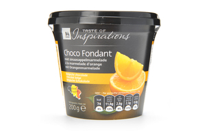 DELHAIZE - Choco Fondant au Coulis d'Orange 