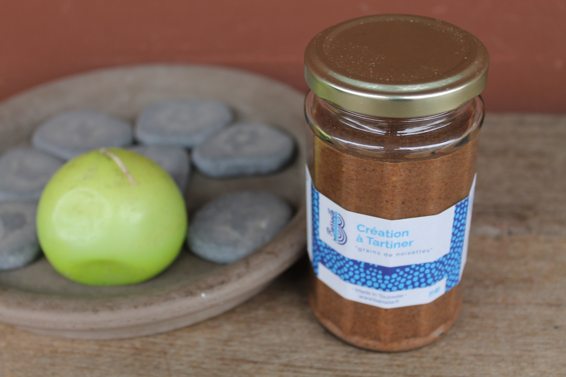BARRELLE GLACERIE CHOCOLATERIE – Création à tartiner « Grains de noisettes » 