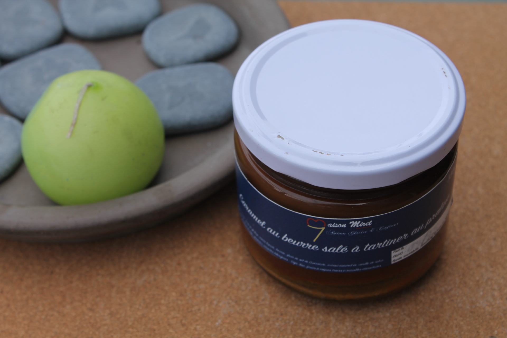 MAISON MIRET – Caramel au beurre salé à tartiner au praliné 