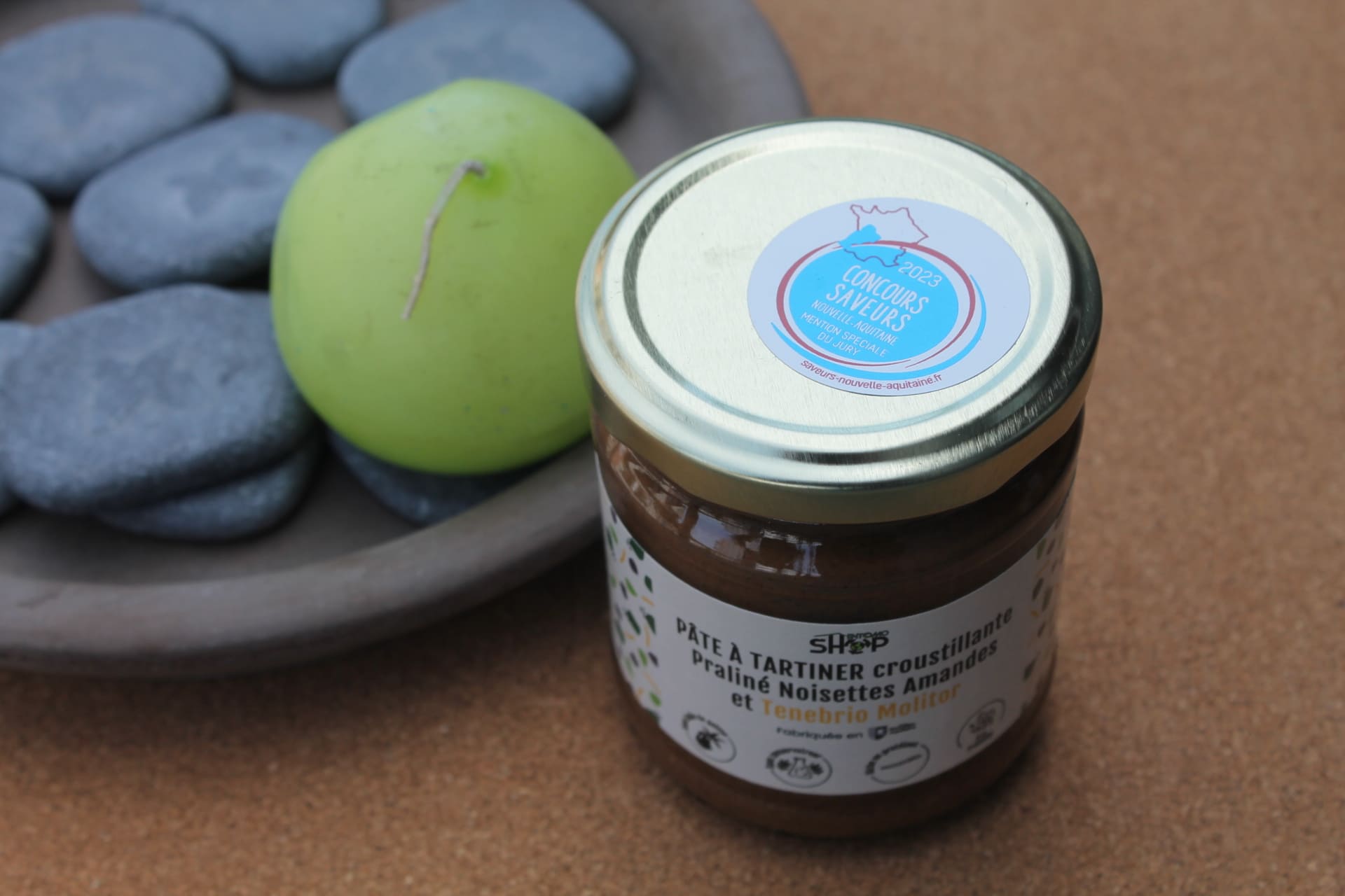 ENTOMOSHOP – Pâte à tartiner Croustillante Praliné 