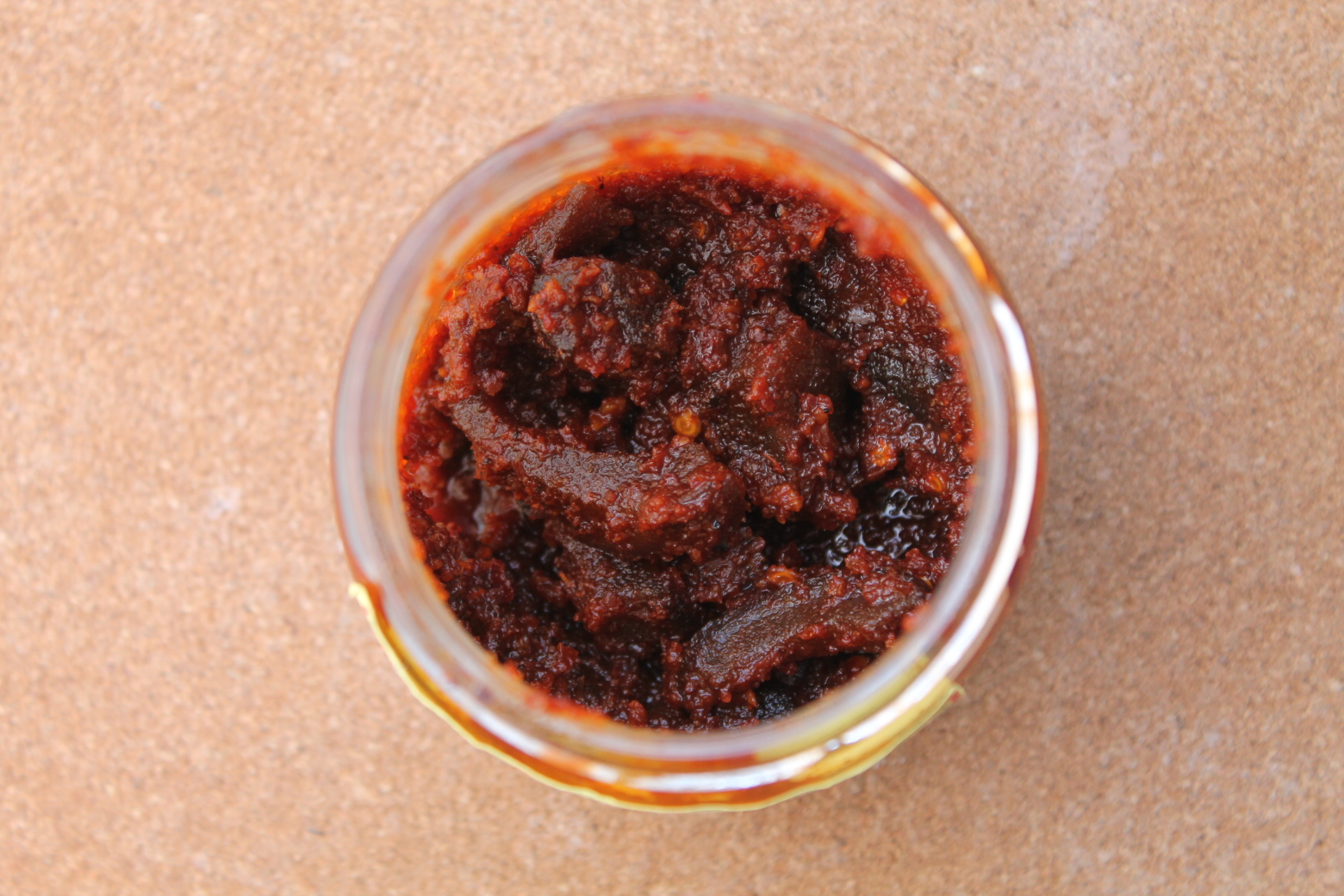 SAUCE CHILI DE LUANG PRABANG (Jeow Bong) morceaux