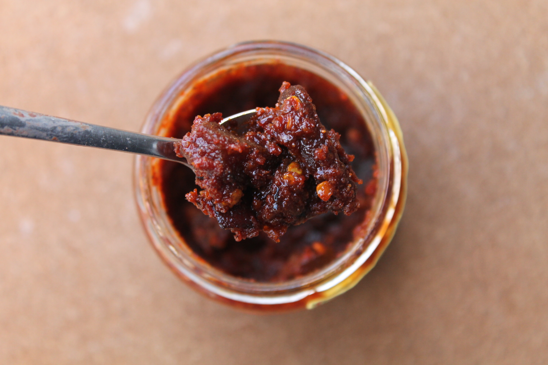 SAUCE CHILI DE LUANG PRABANG (Jeow Bong) cuillère