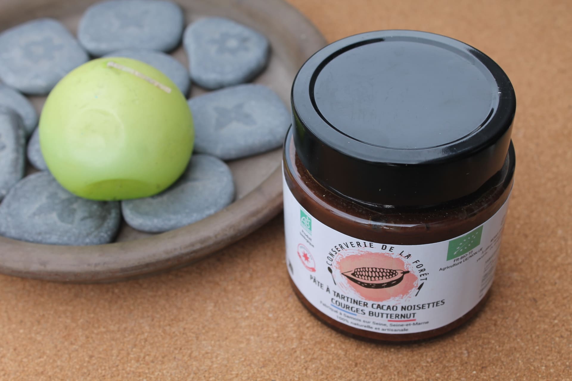 CONSERVERIE DE LA FORET – Pâte à tartiner cacao noisettes courges butternut