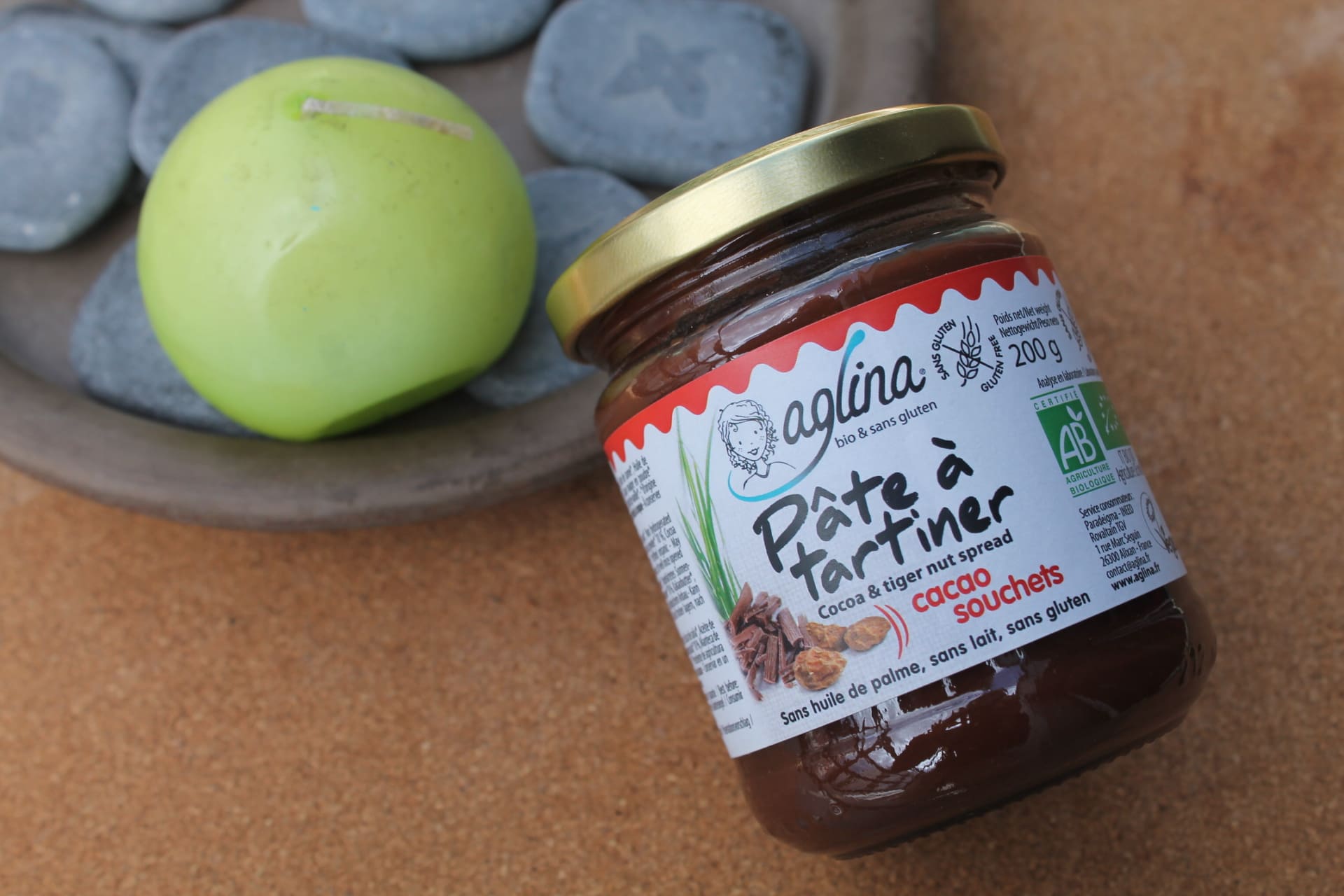 PARADEIGMA® – AGLINA Pâte à tartiner cacao souchets