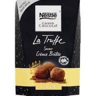 NESTLE GRAND CHOCOLAT - Truffe saveur crème brûlée