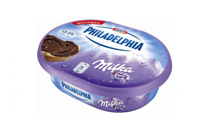 PHILADELPHIA - Crème à tartiner goût Milka