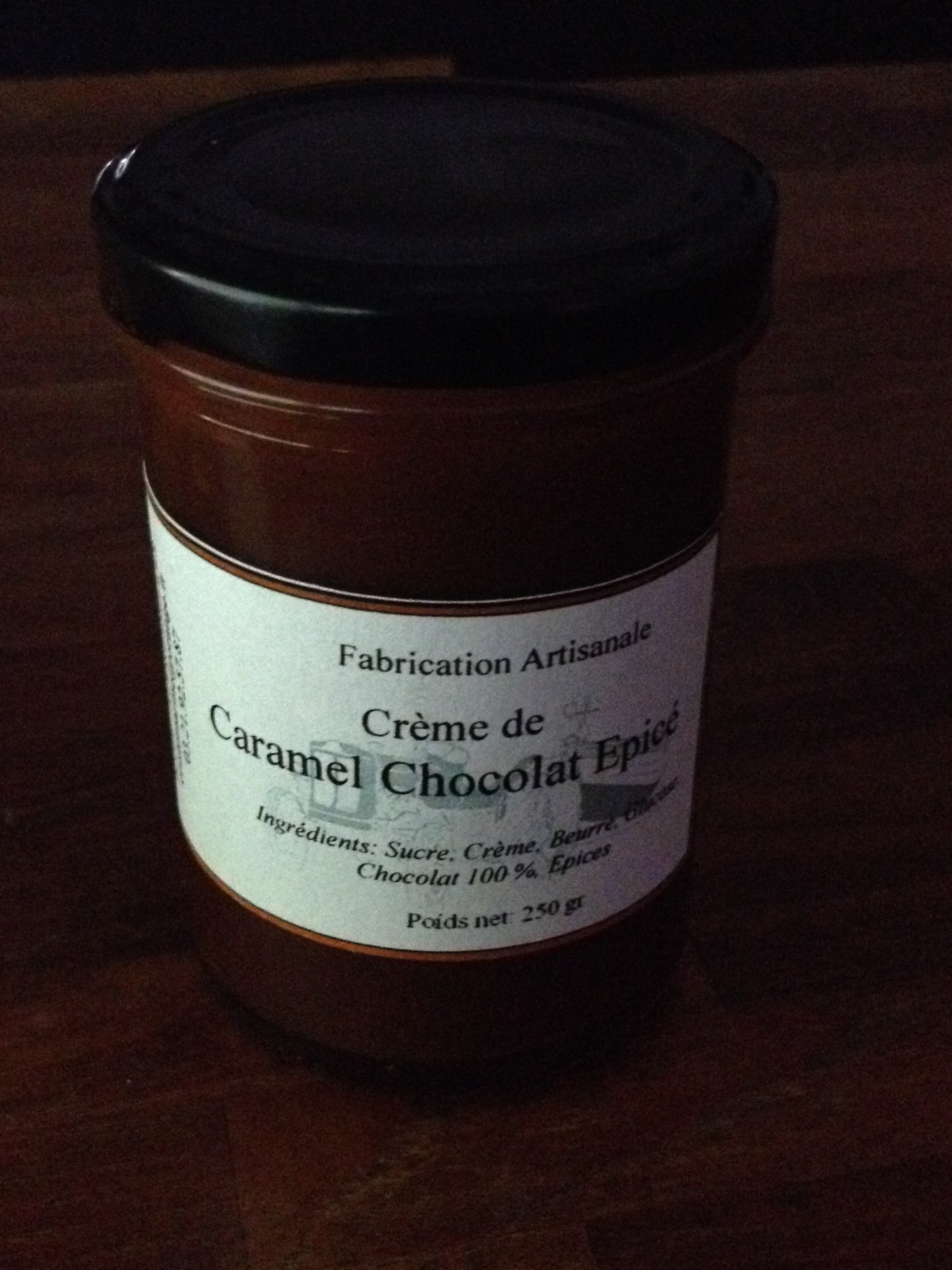 LE CRAN GOURMAND  - NAO Crème de caramel chocolat épicé