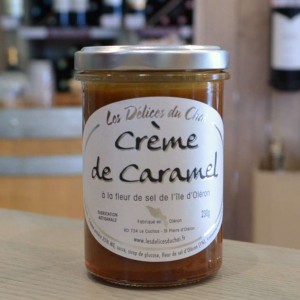 Crème caramel à la fleur de sel de l'ile d'Oléron