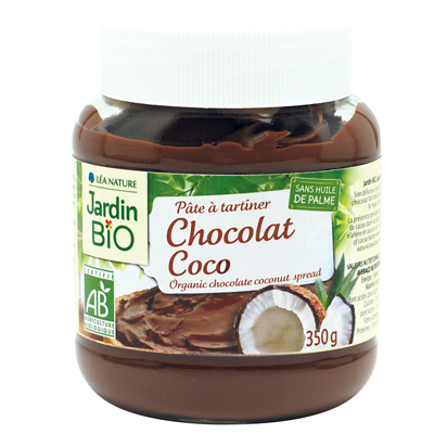 JARDIN BIO - Pâte à tartiner choco coco 