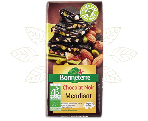 BONNETERRE - tablette mendiant 