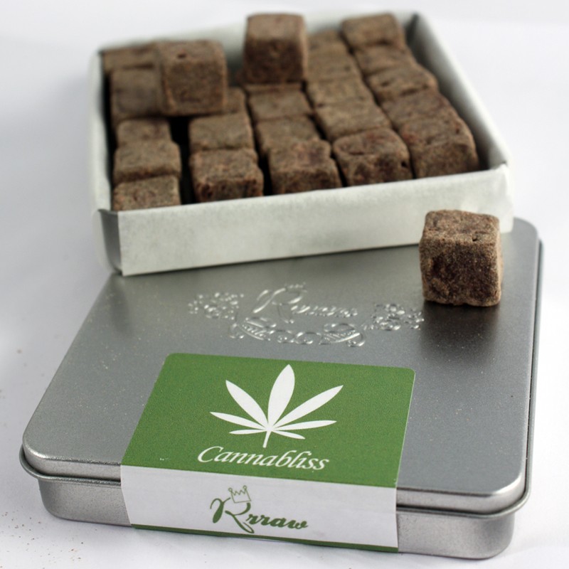 RRRAW - Truffes CANNABLISS (chanvre et cacao)