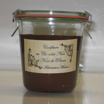 CONFISERIE LIMOUSINE - Confiture au chocolat et aux noix de pécan