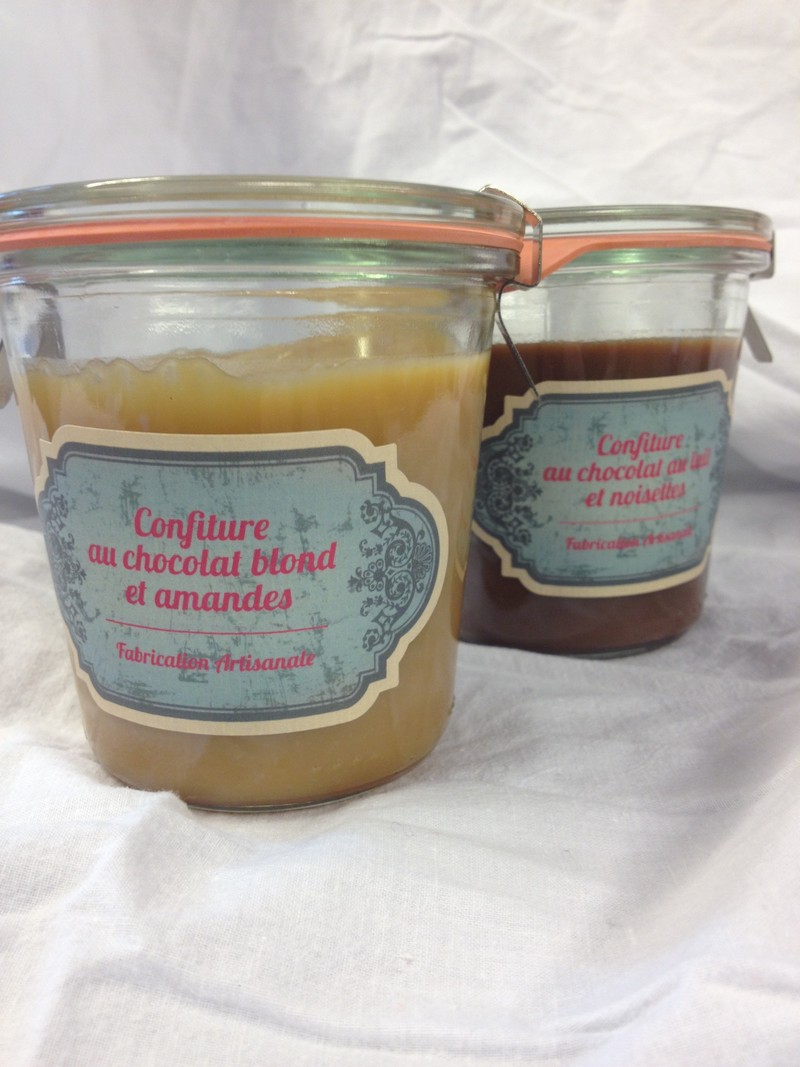 CONFISERIE LIMOUSINE - Confiture au chocolat et aux noix de pécan