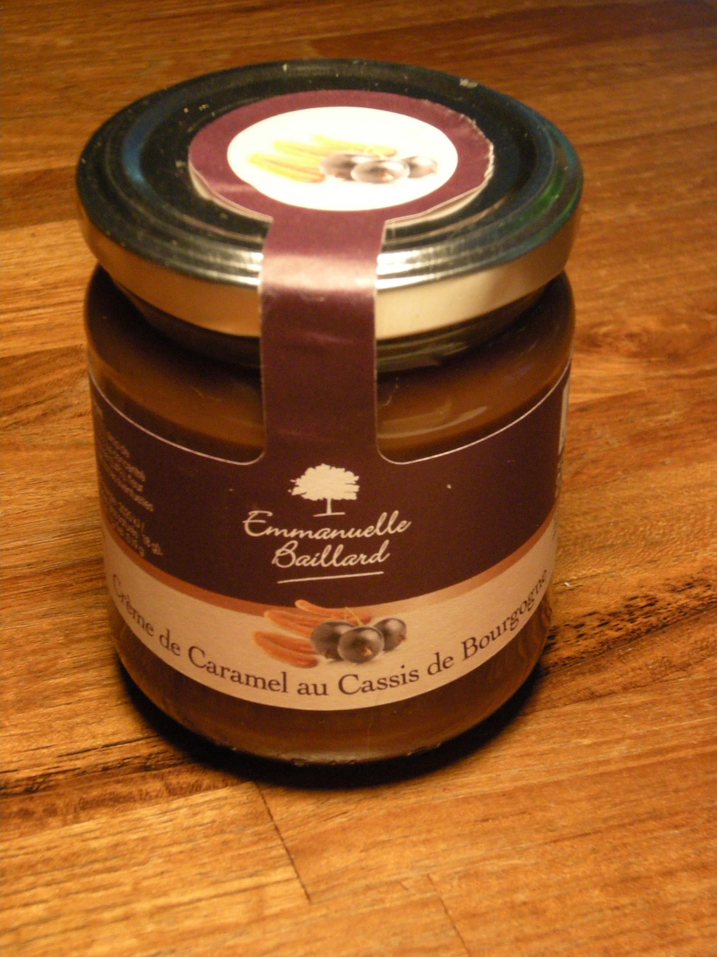 EMMANELLE BAILLARD - Crème de caramel au cassis de Bourgogne