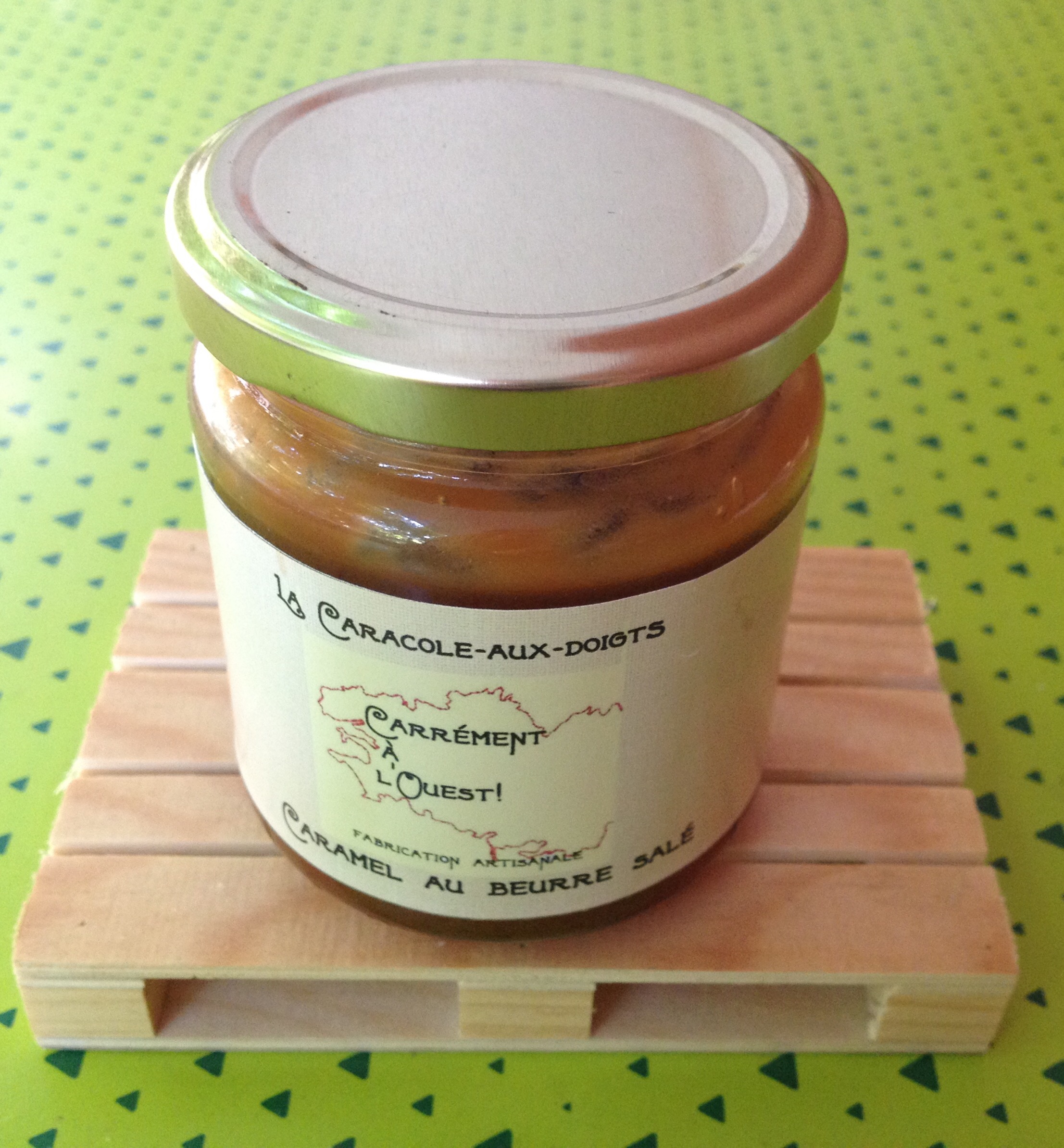 LA CARACOLE AUX DOIGTS - Caramel au beurre salé 