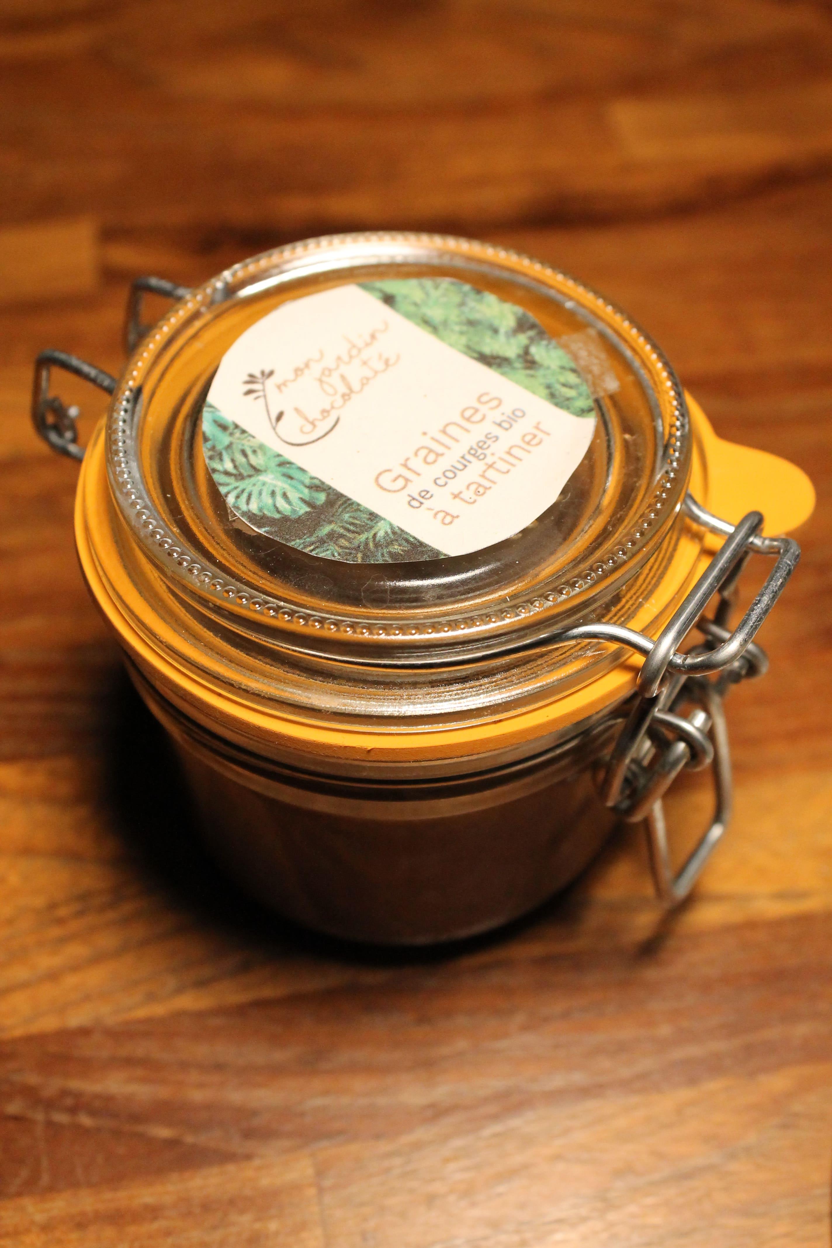 MON JARDIN CHOCOLATE - Graines de courge bio à tartiner 