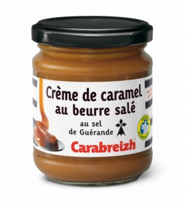CARABREIZH - Crème de caramel au beurre salé et sel de Guérande