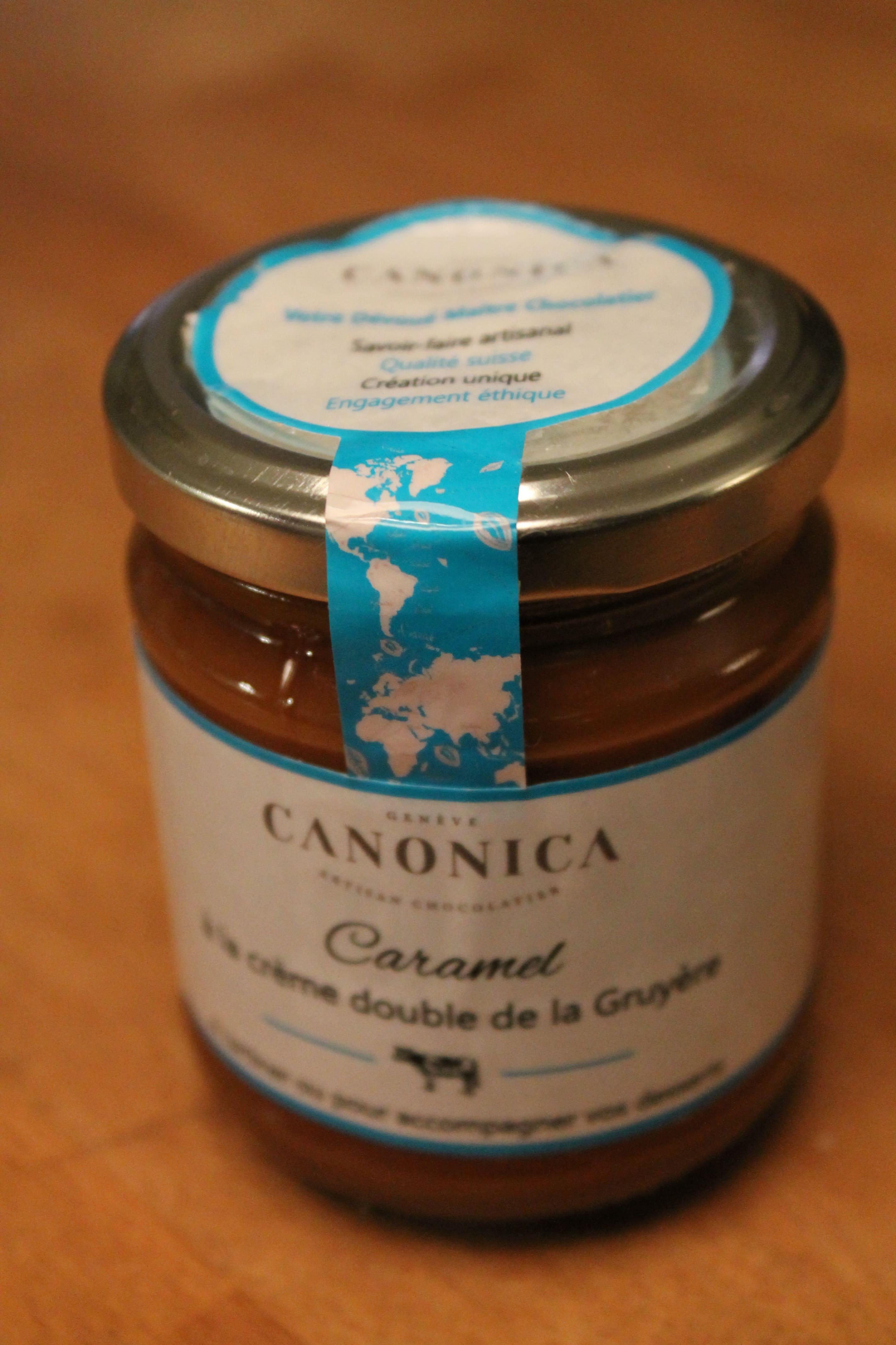 CANONICA - Caramel à la crème double de la Gruyère 