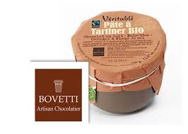 BOVETTI - Pâte à tartiner chocolat au lait et noisettes 