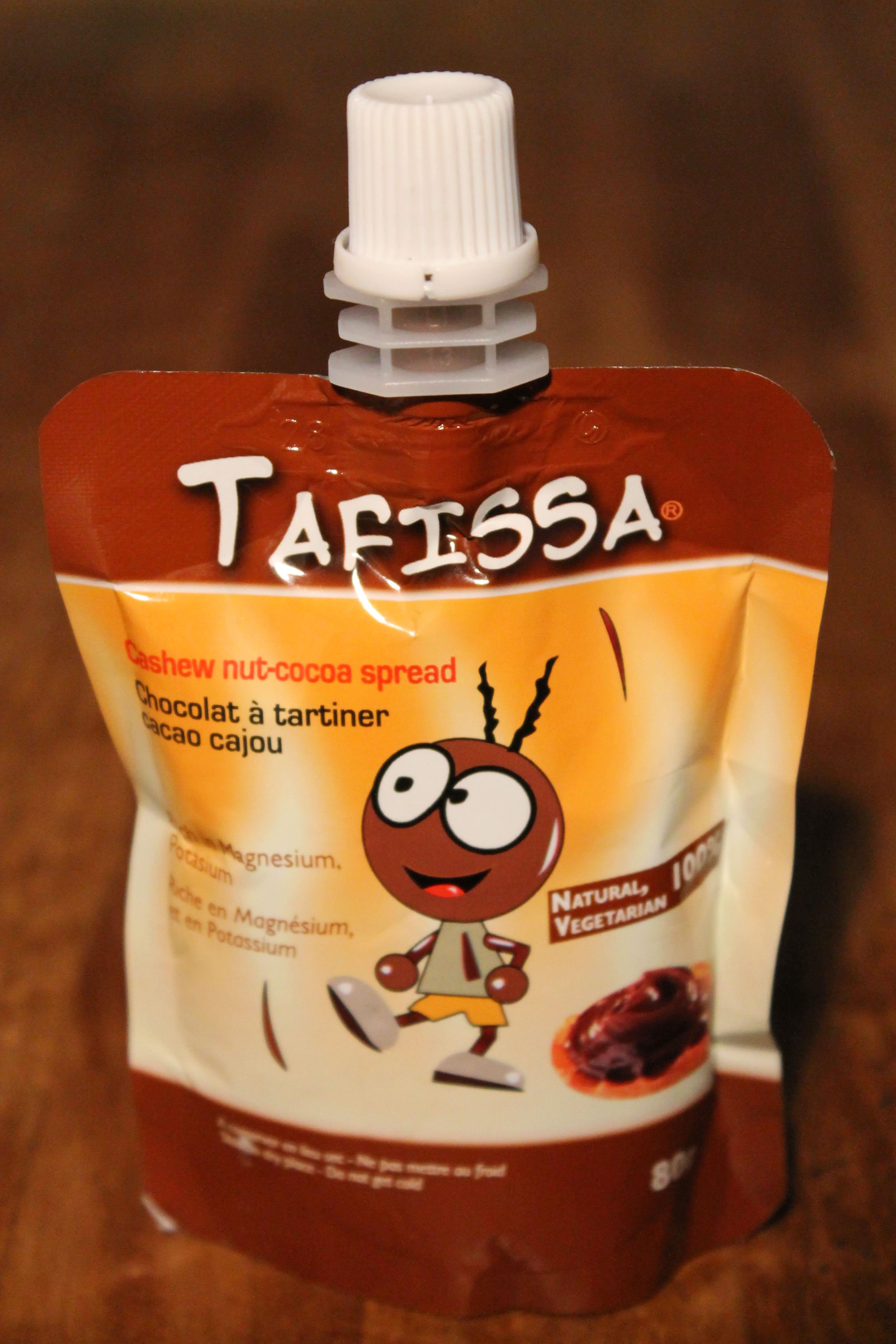 TAFI-TAFISSA Chocolat à tartiner cacao cajou 