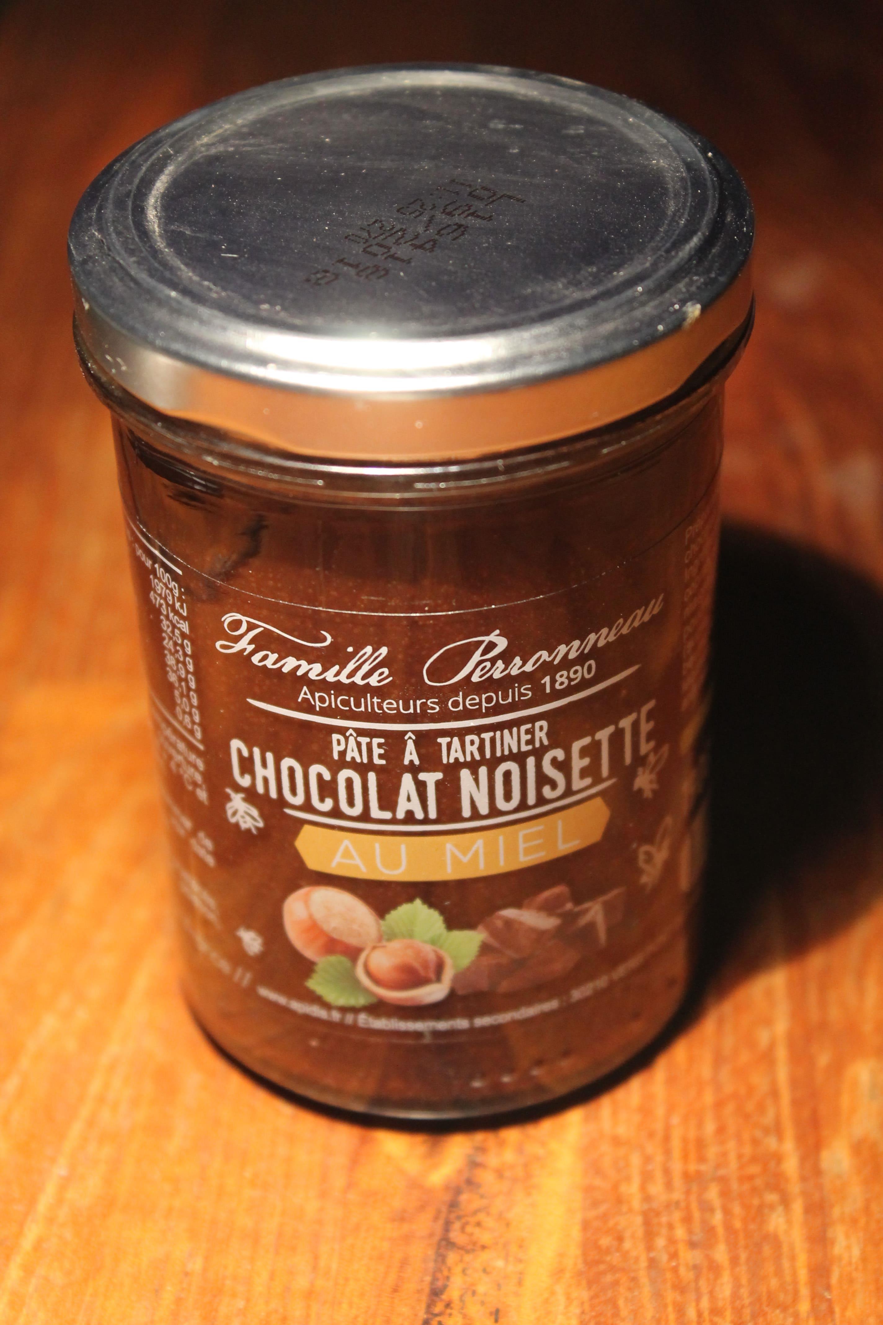 FAMILLE PERRONNEAU - Pâte à tartiner chocolat noisette au miel 