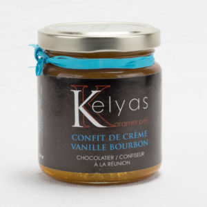 KELYAS - Confit crème Vanille Bourbon 