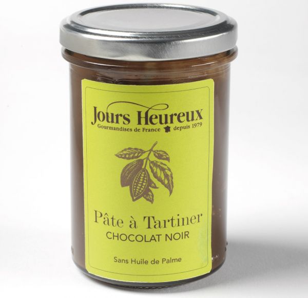 JOURS HEUREUX - Pâte à tartiner chocolat noir 
