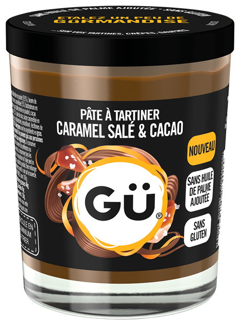 GU - Pâte à tartiner caramel salé & cacao 