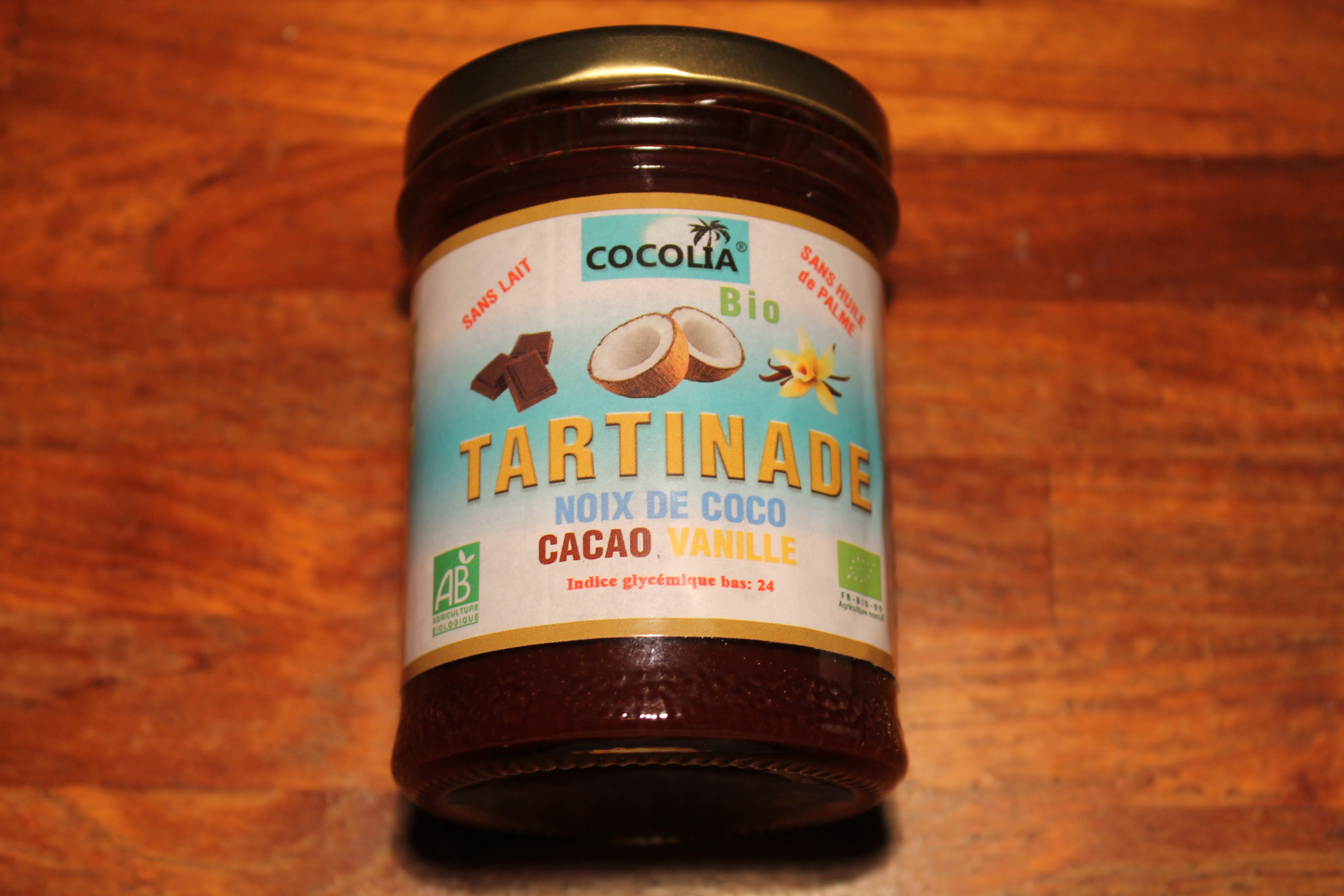 COCOLIA - Pâte à tartiner noix de coco, cacao et vanille 