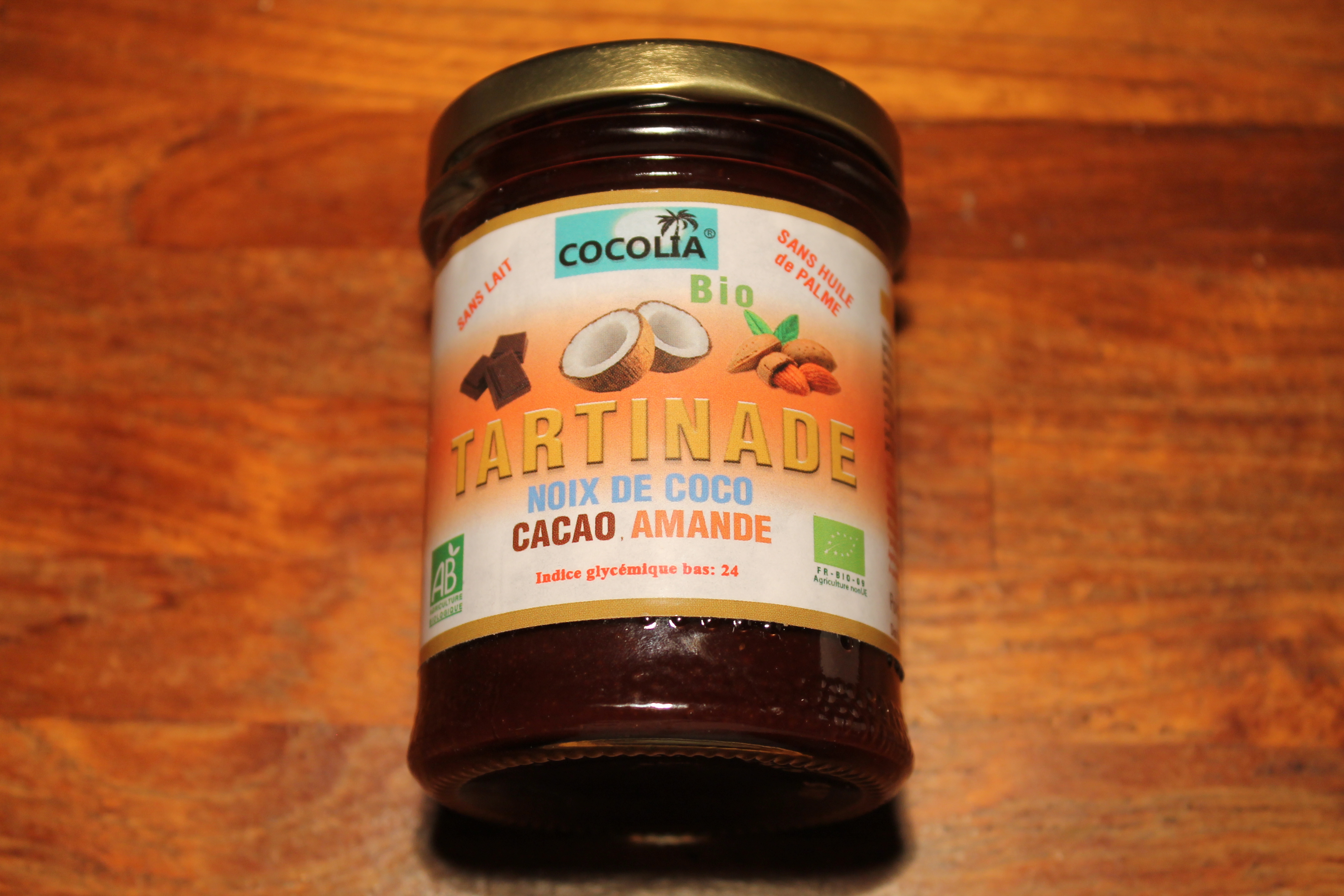 COCOLIA - Pâte à tartiner noix de coco, cacao et amandes 