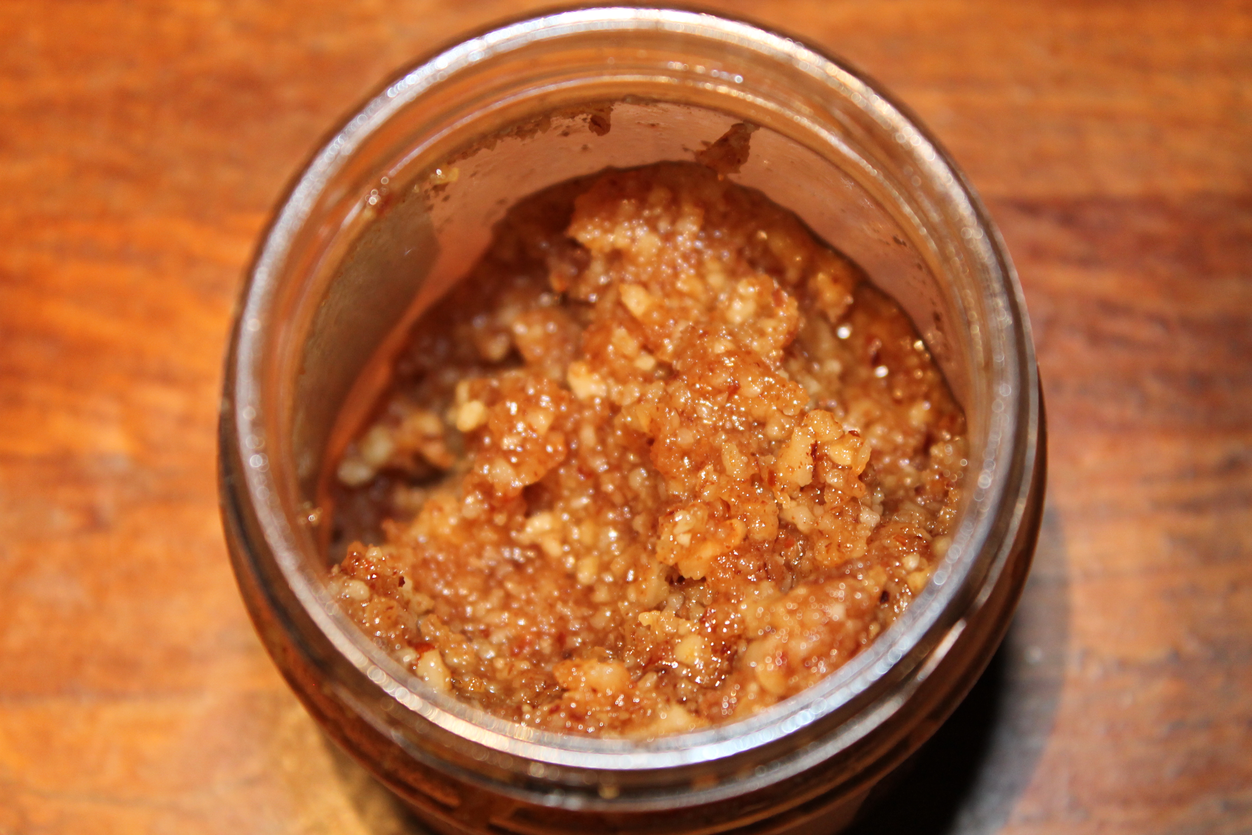 LES RUCHERS DE MAUBER - Pâte à tartiner miel noisettes (texture))