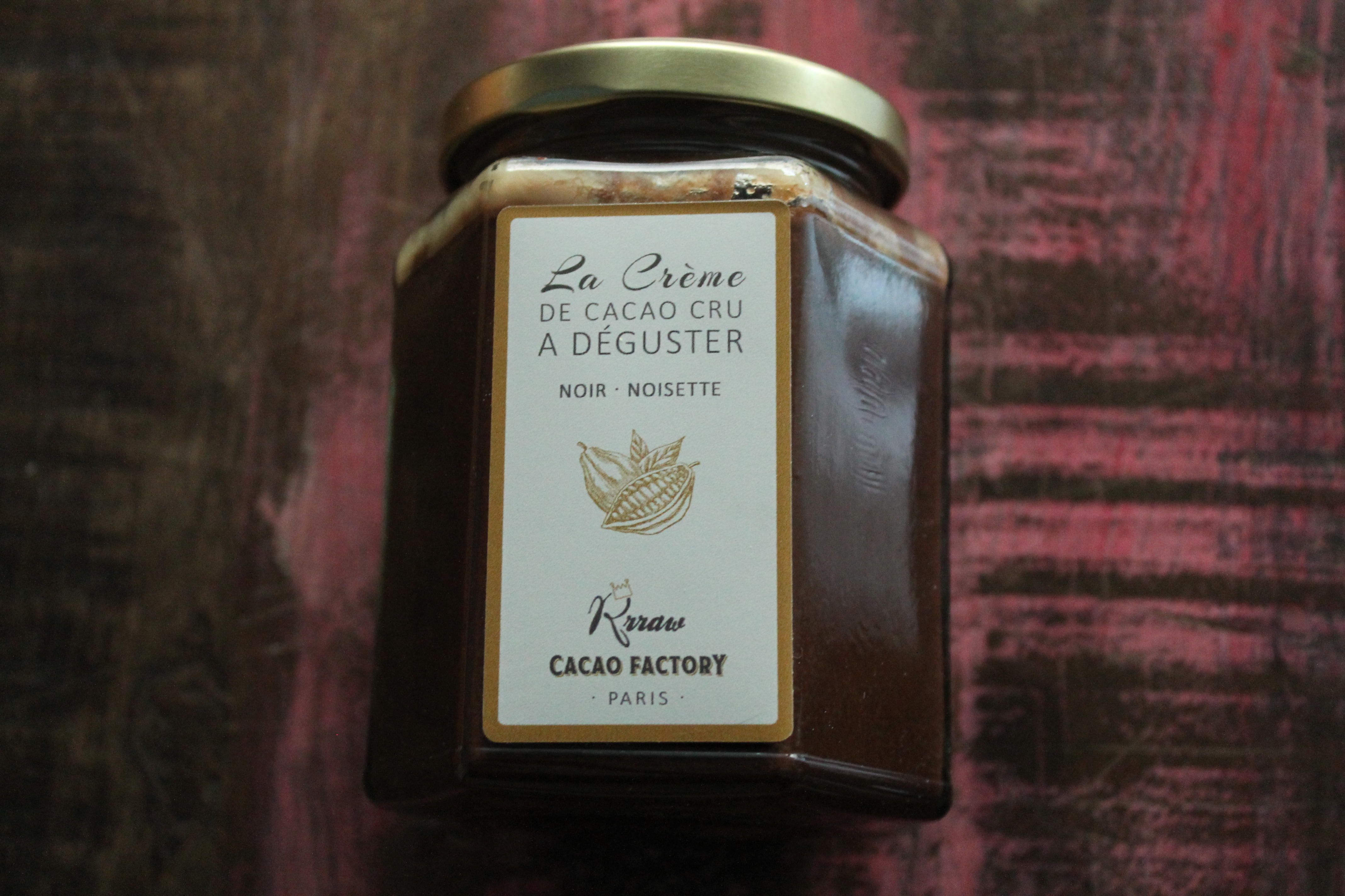 RRRAW - Pâte à tartiner cacao cru