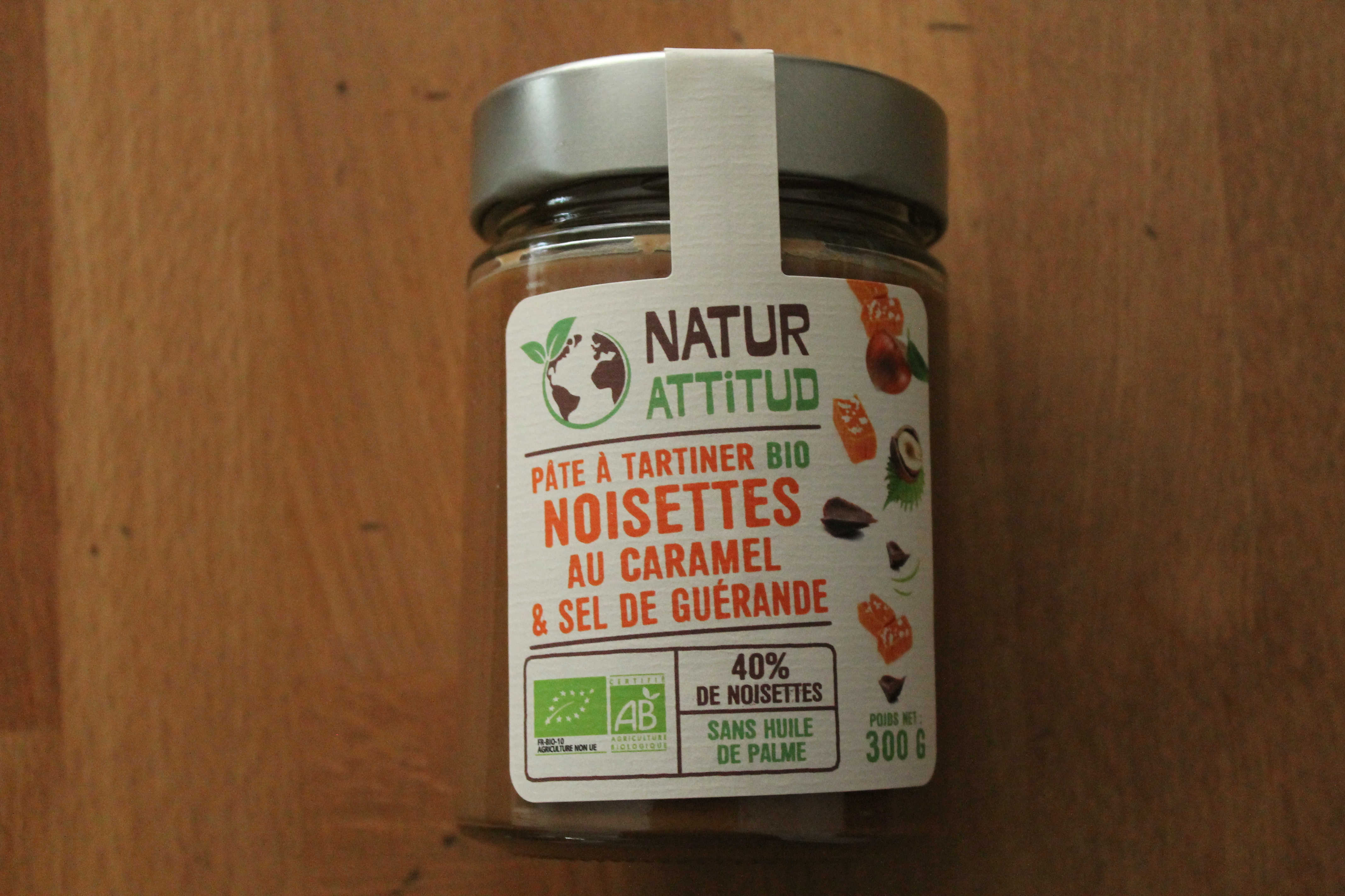 NATUR ATTITUD - Pâte à tartiner noisette caramel beurre salé 