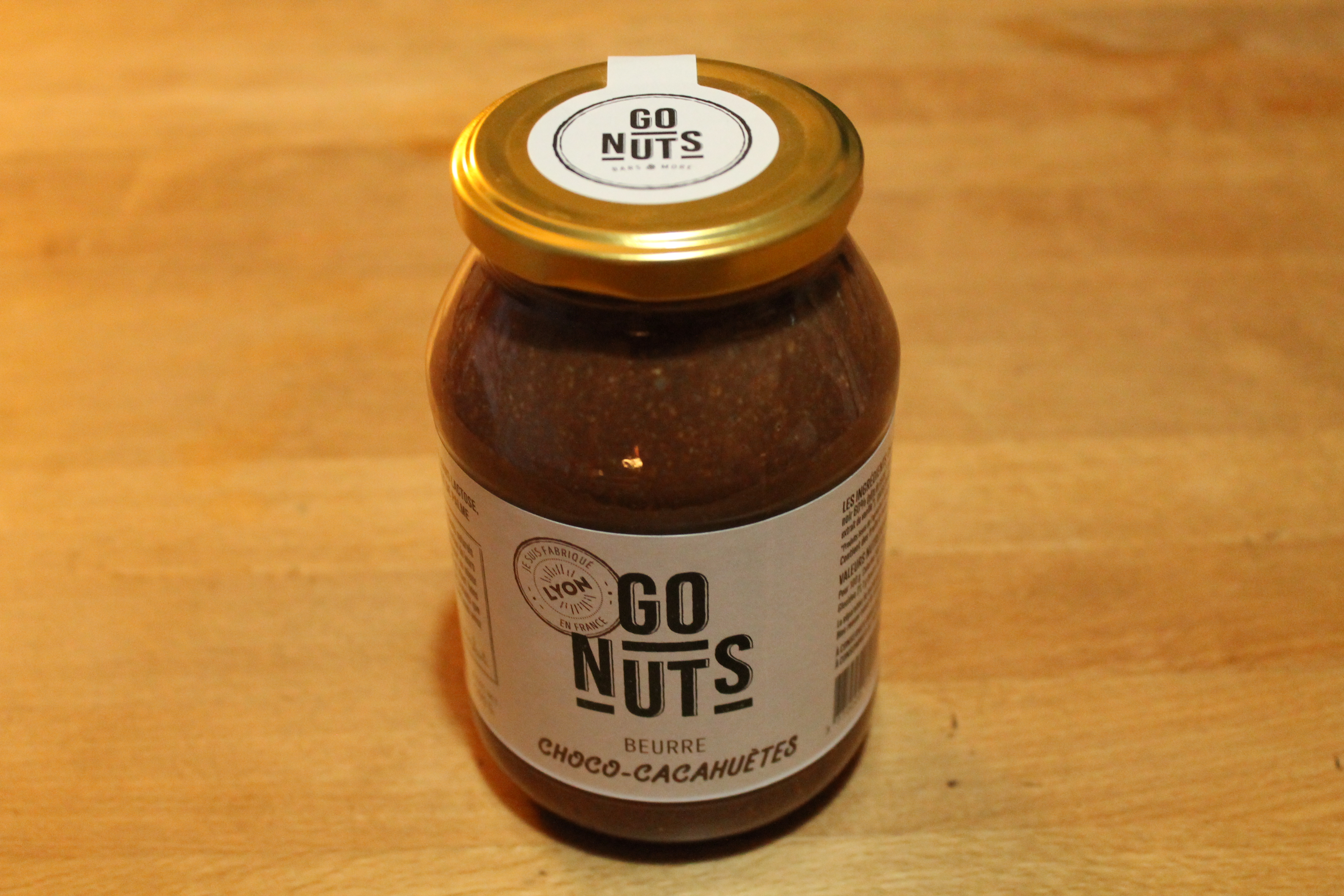 GO NUTS - Beurre choco-cacahuètes 
