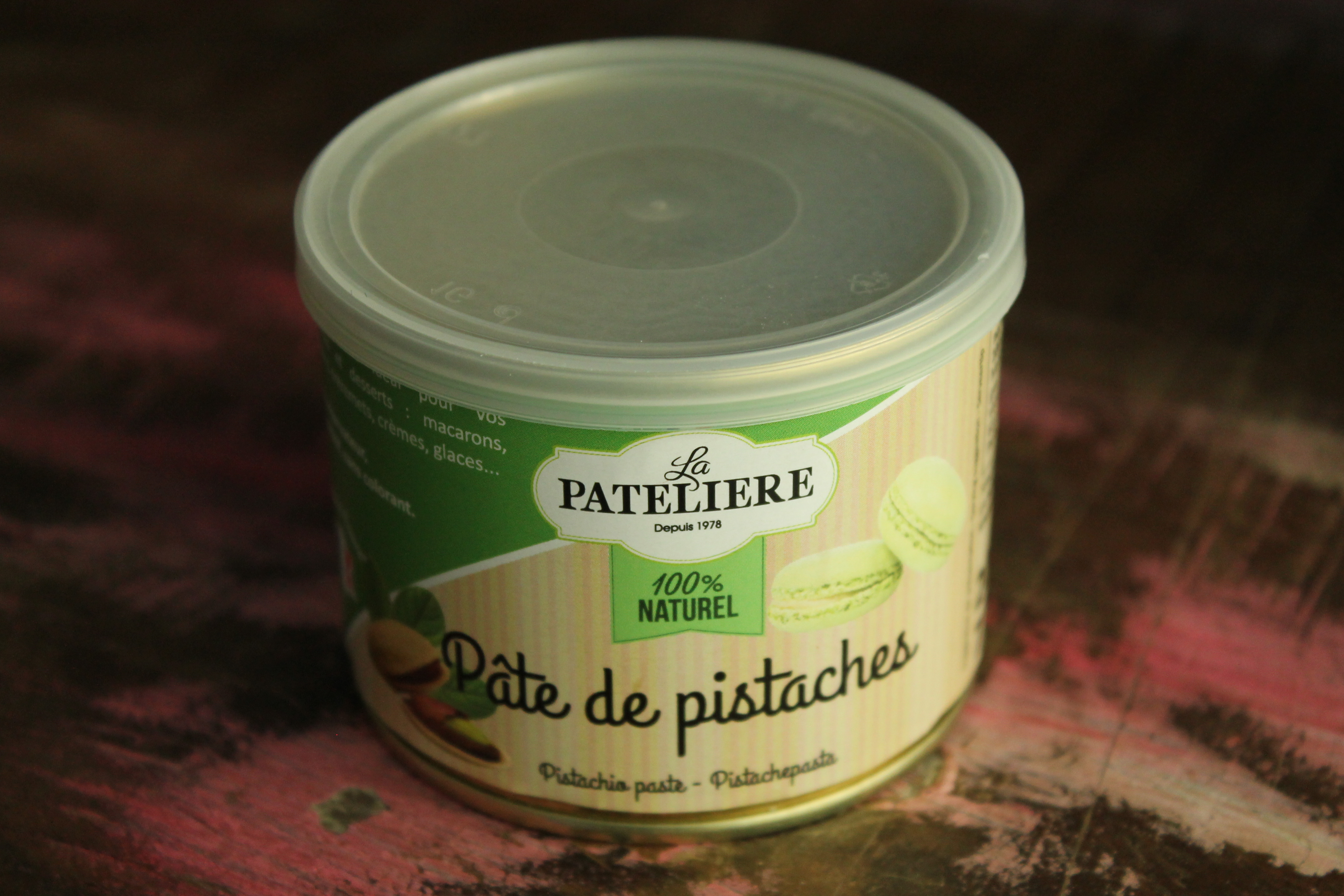 LA PATELIERE - Pâte de pistache 