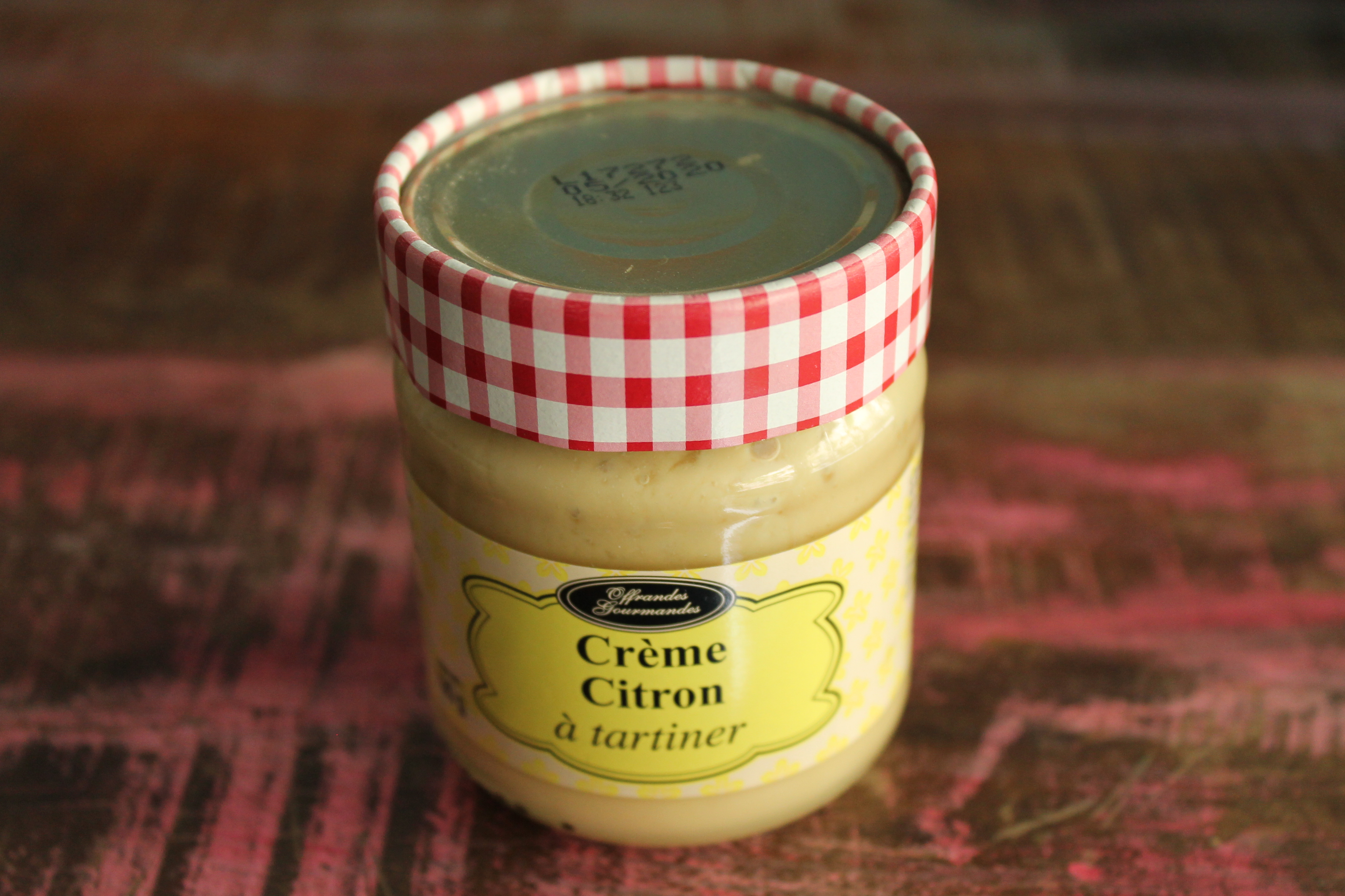 OFFRANDES GOURMANDES (TERDIS) - Crème de citron 