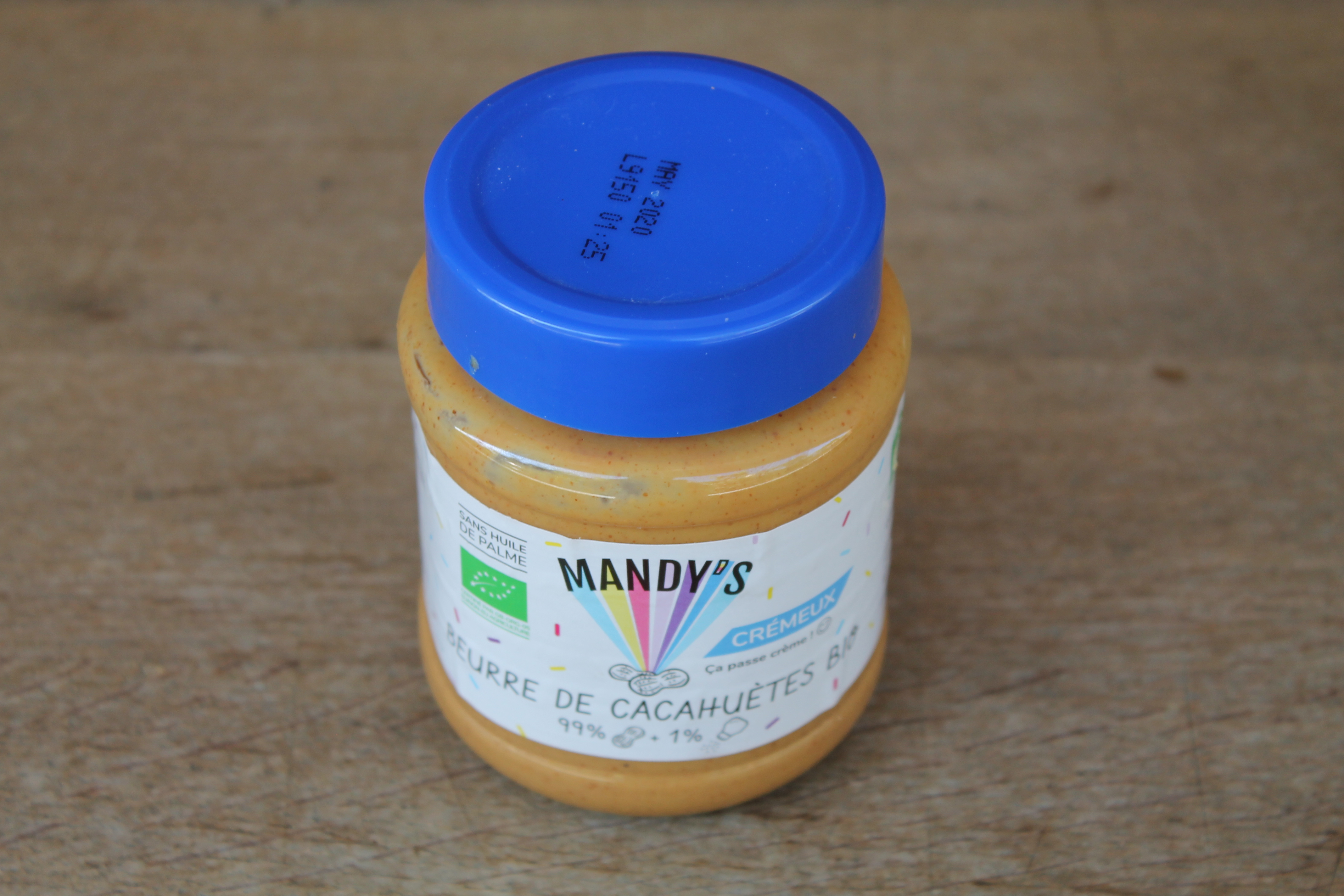 MANDY'S - Beurre de cacahuète crémeux bio