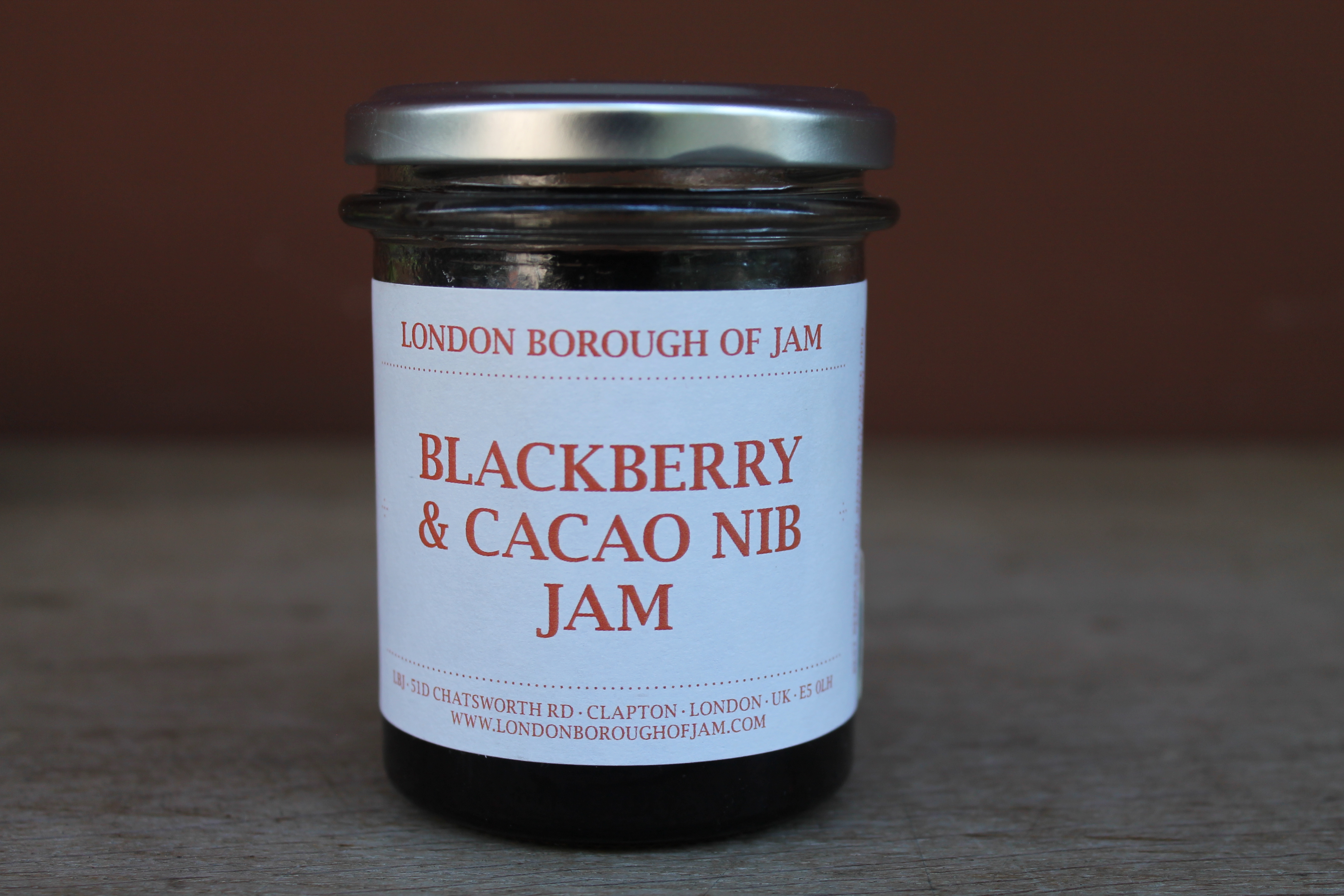 LONDON BOROUGH OF JAM - Confiture de myrtille et de cacao