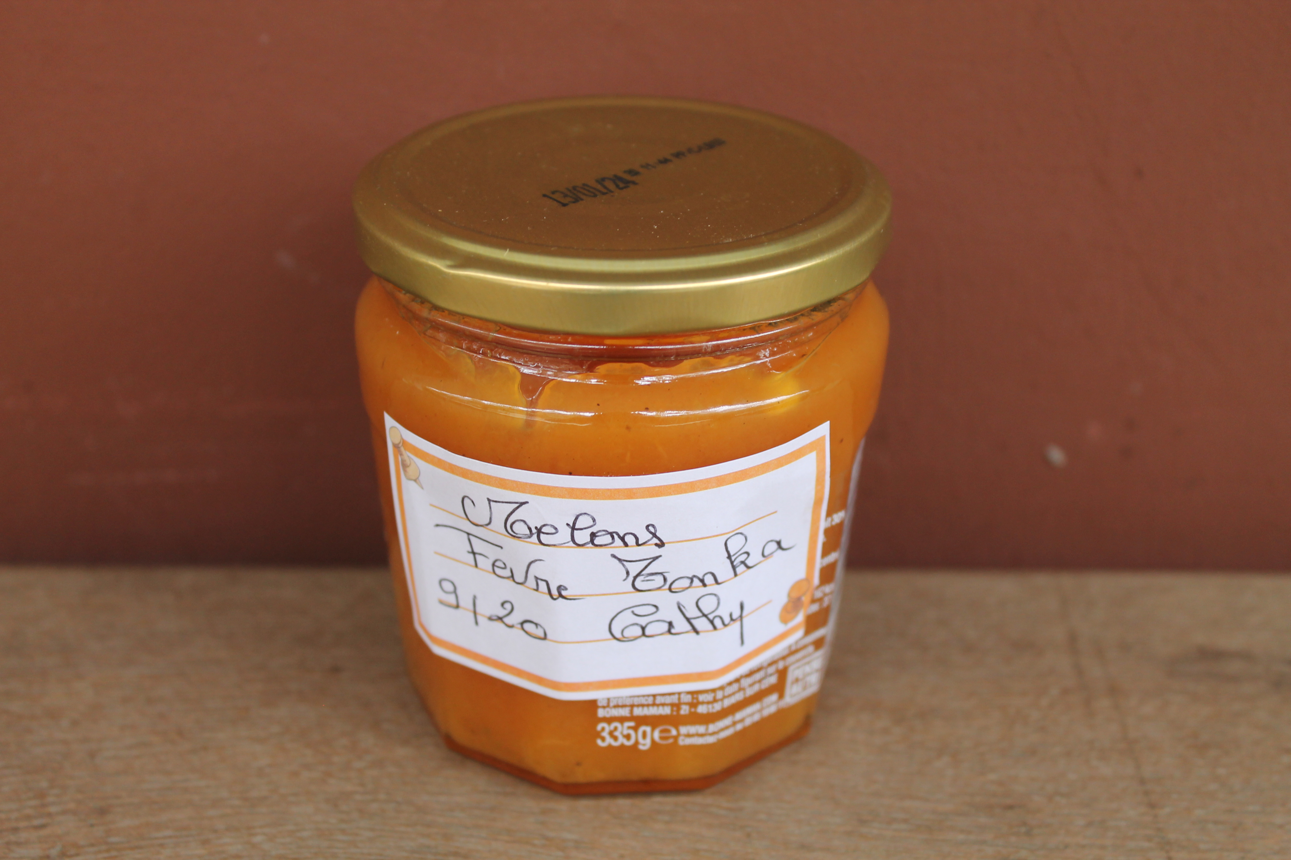 CHEZ CATHY & DOM - Confiture melon fèves de tonka