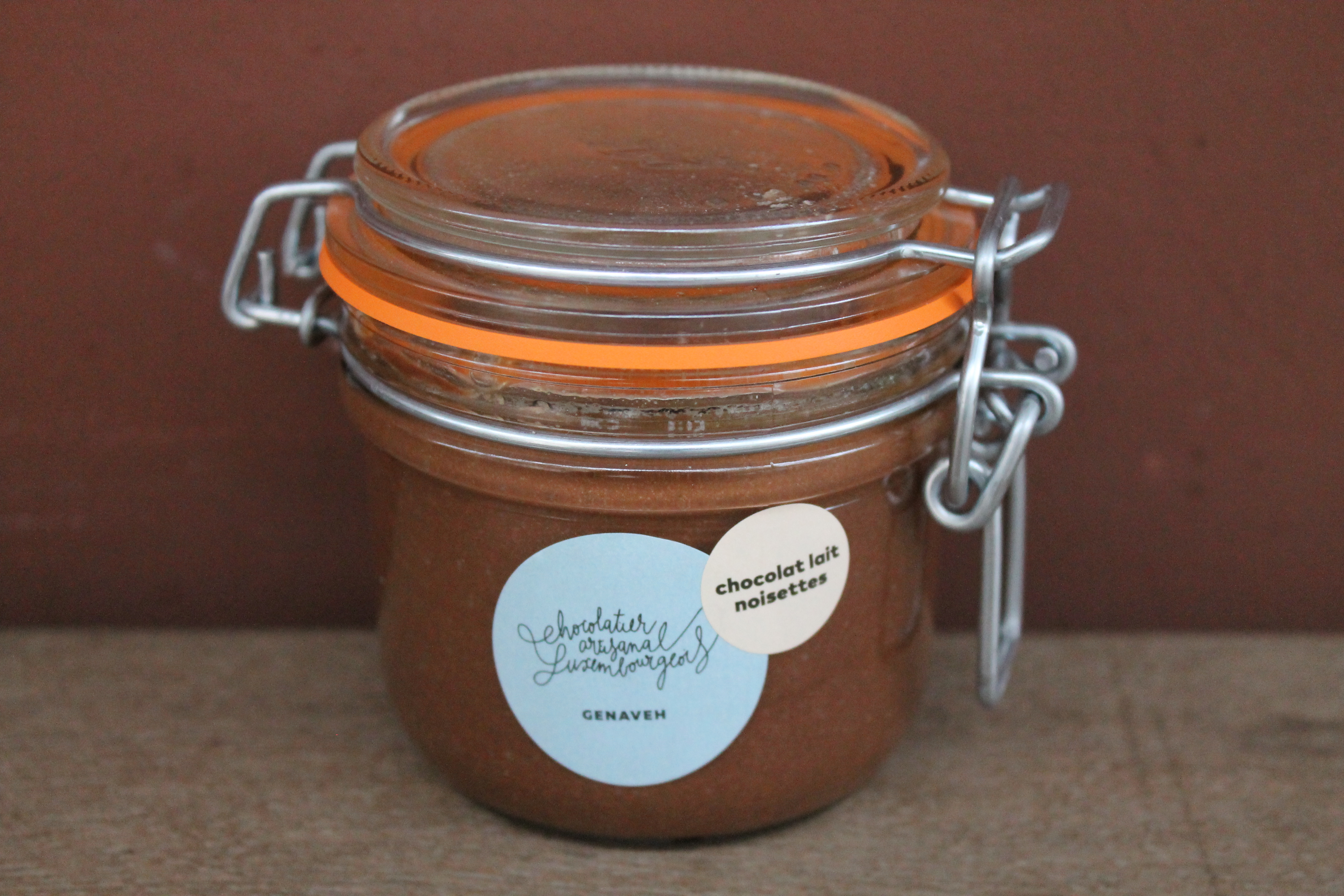 GENAVEH pâte chocolat lait noisettes 