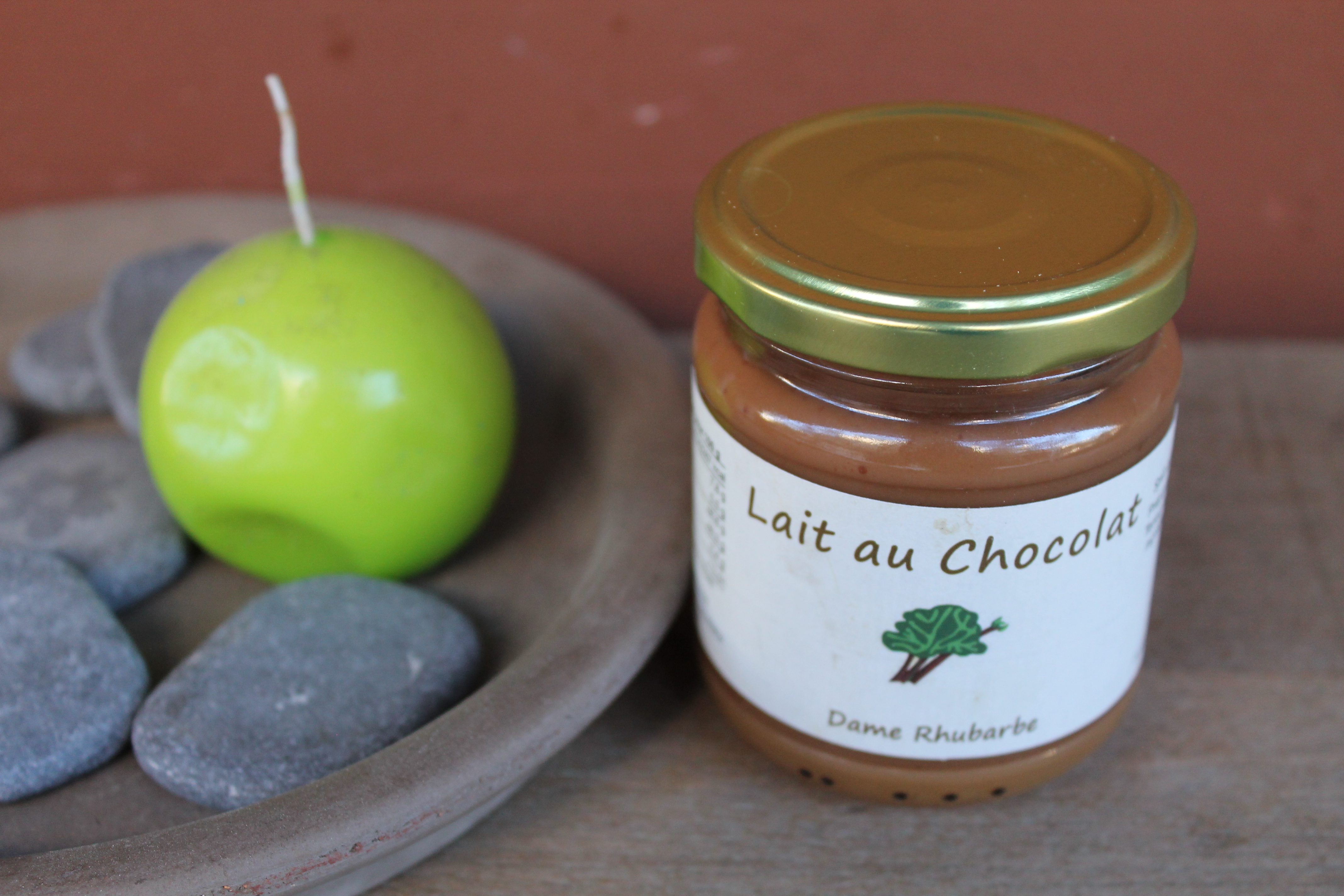 DAME RHUBARBE - confiture de lait chocolat 