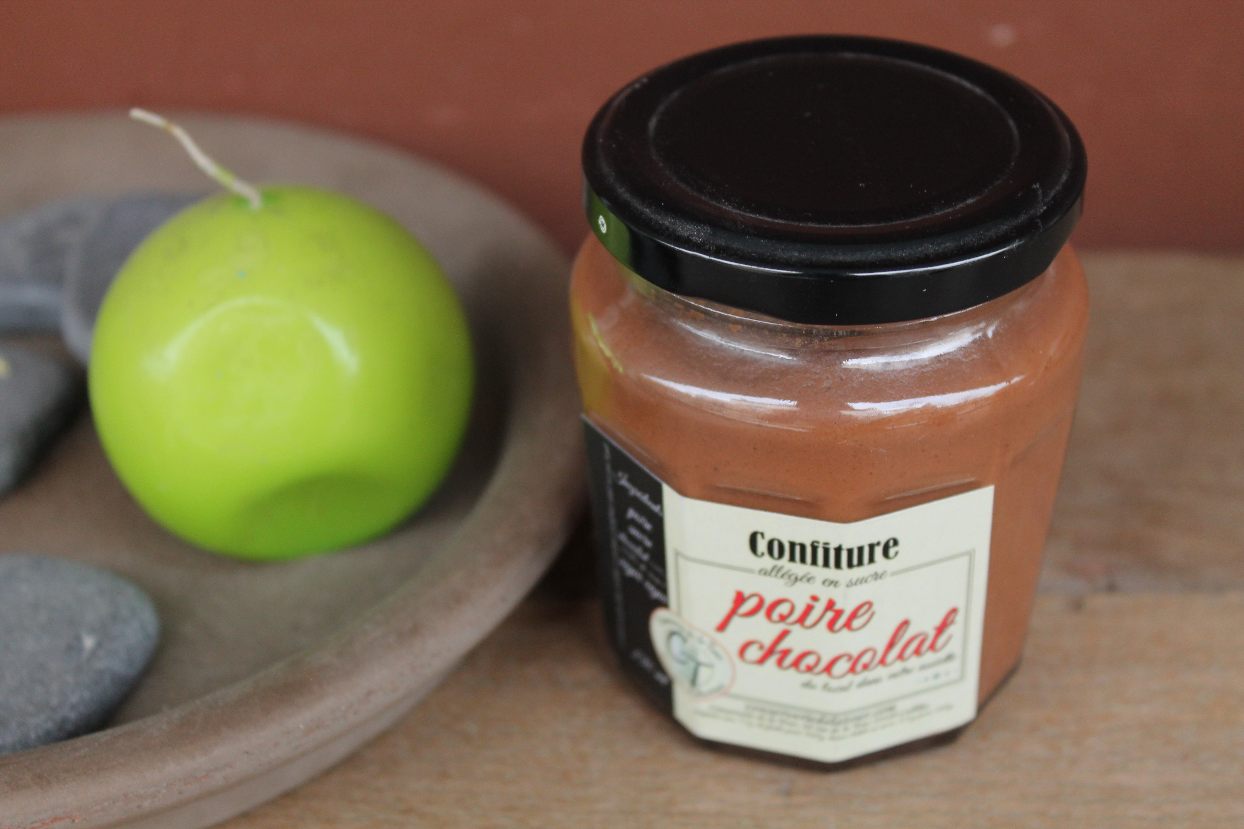 Confiture poire chocolat Conserverie de la Tour